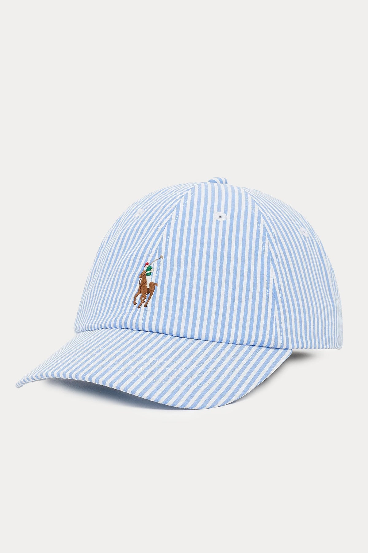 Polo Ralph Lauren Pony Logolu Çizgili Şapka
