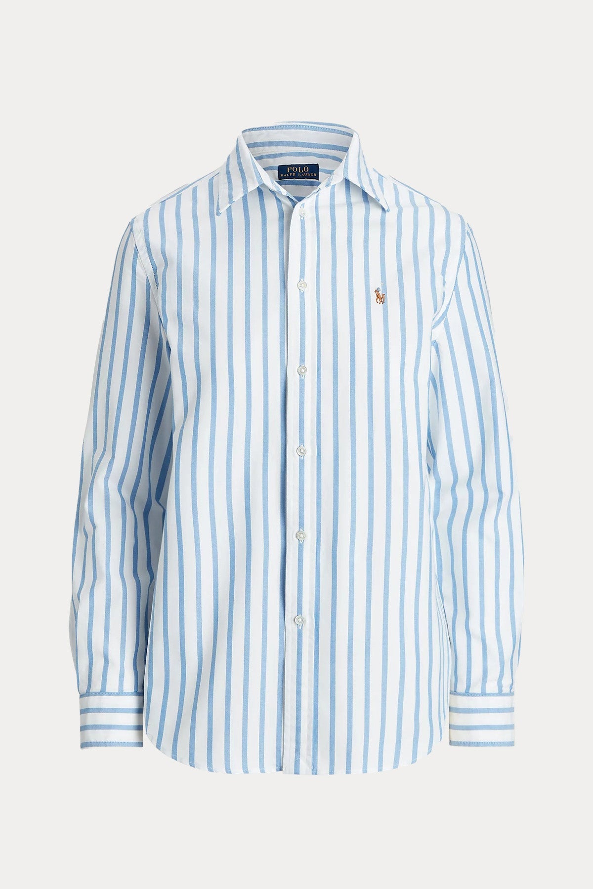 Polo Ralph Lauren Custom Fit Çizgili Oxford Gömlek