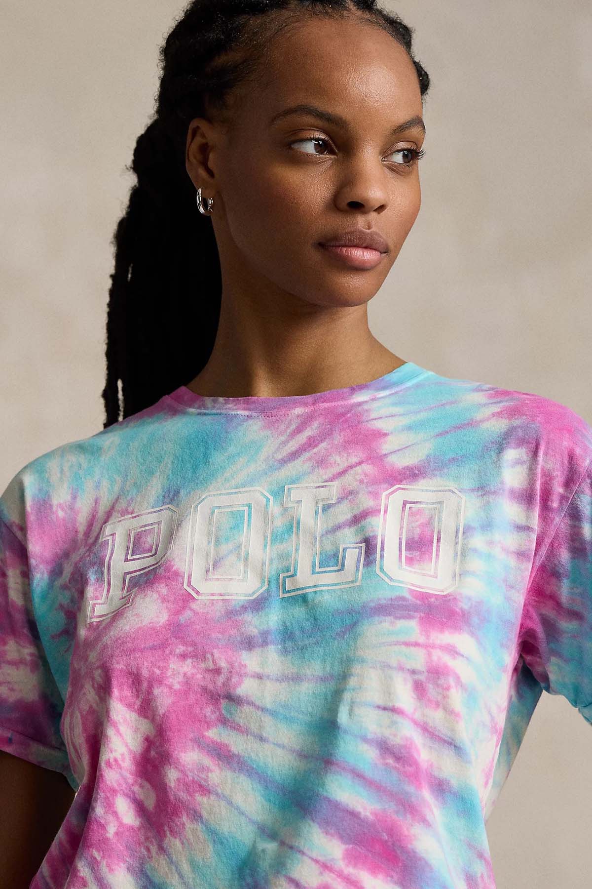 Polo Ralph Lauren Yuvarlak Yaka Logolu Batik T-shirt