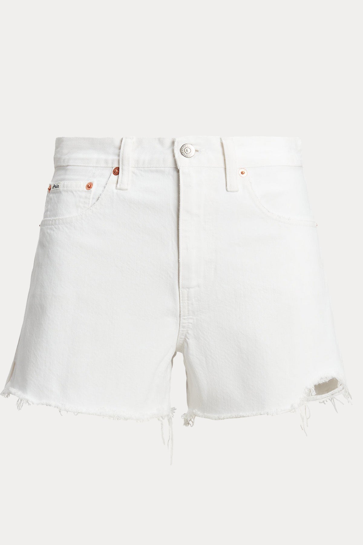 Polo Ralph Lauren Doğal Kesim Paça Bitişli Denim Şort