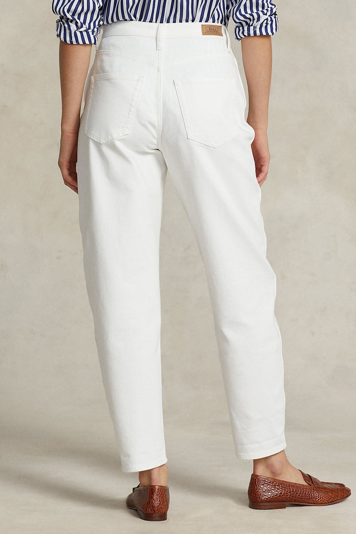 Polo Ralph Lauren Yüksek Bel Havuç Kesim Jeans