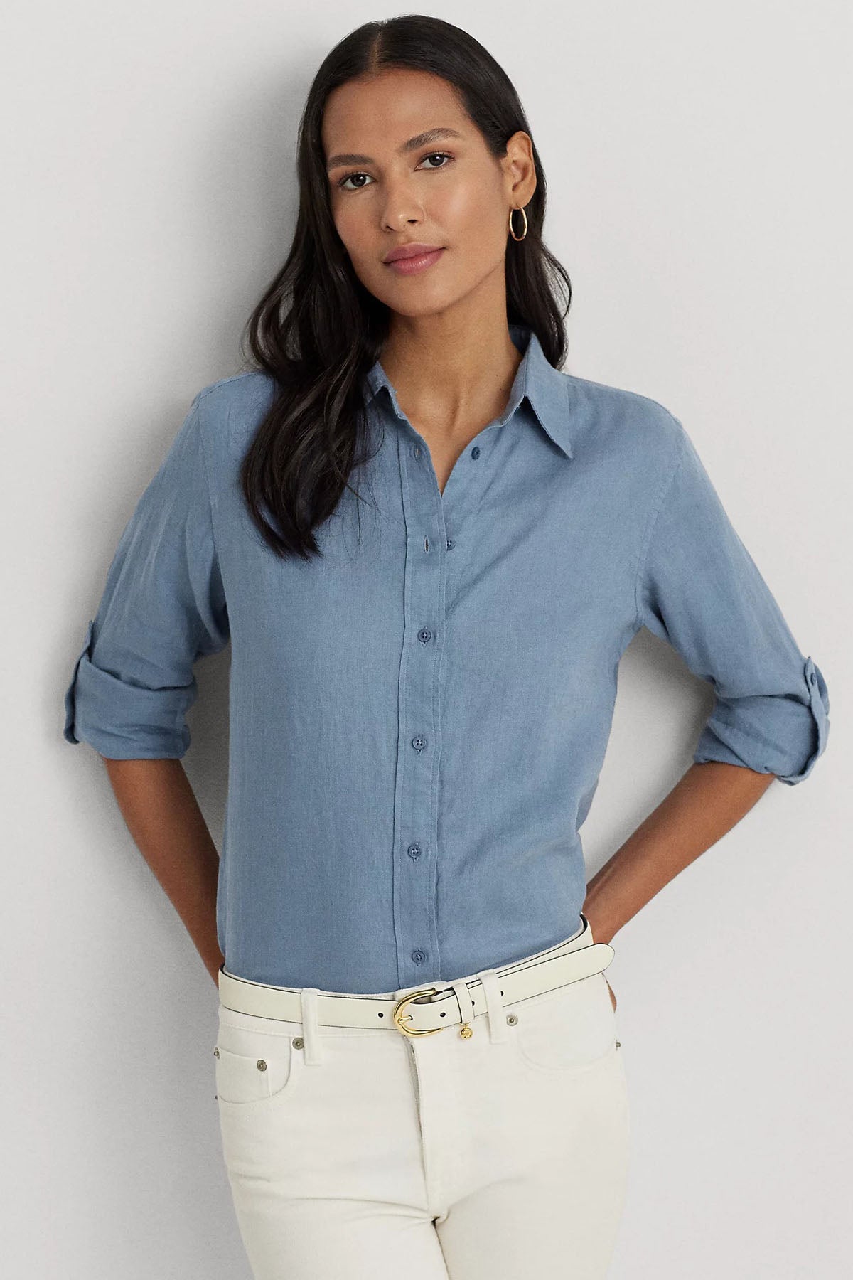 Polo Ralph Lauren Relaxed Fit Keten Gömlek