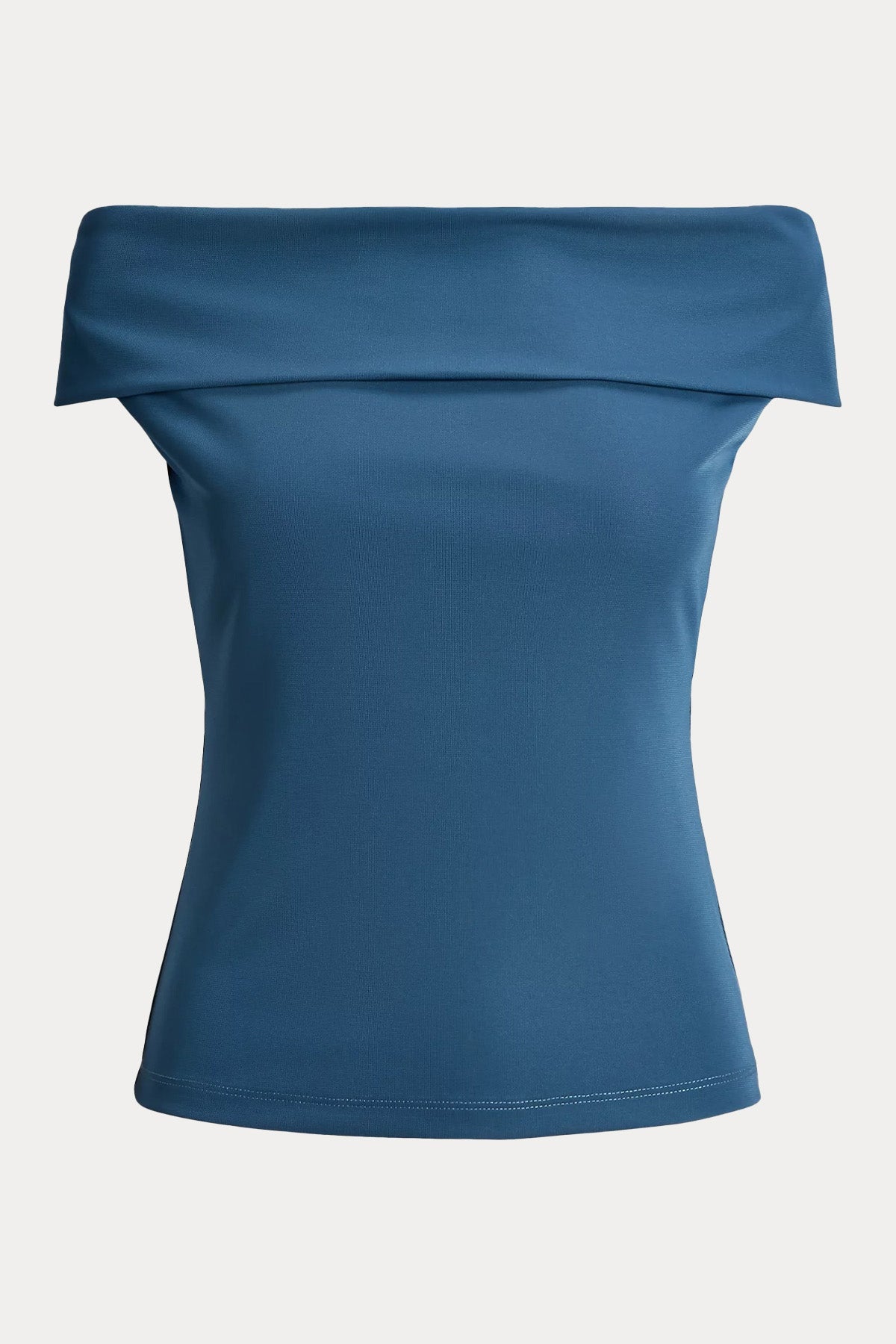 Polo Ralph Lauren Straplez Yaka Streç Bluz