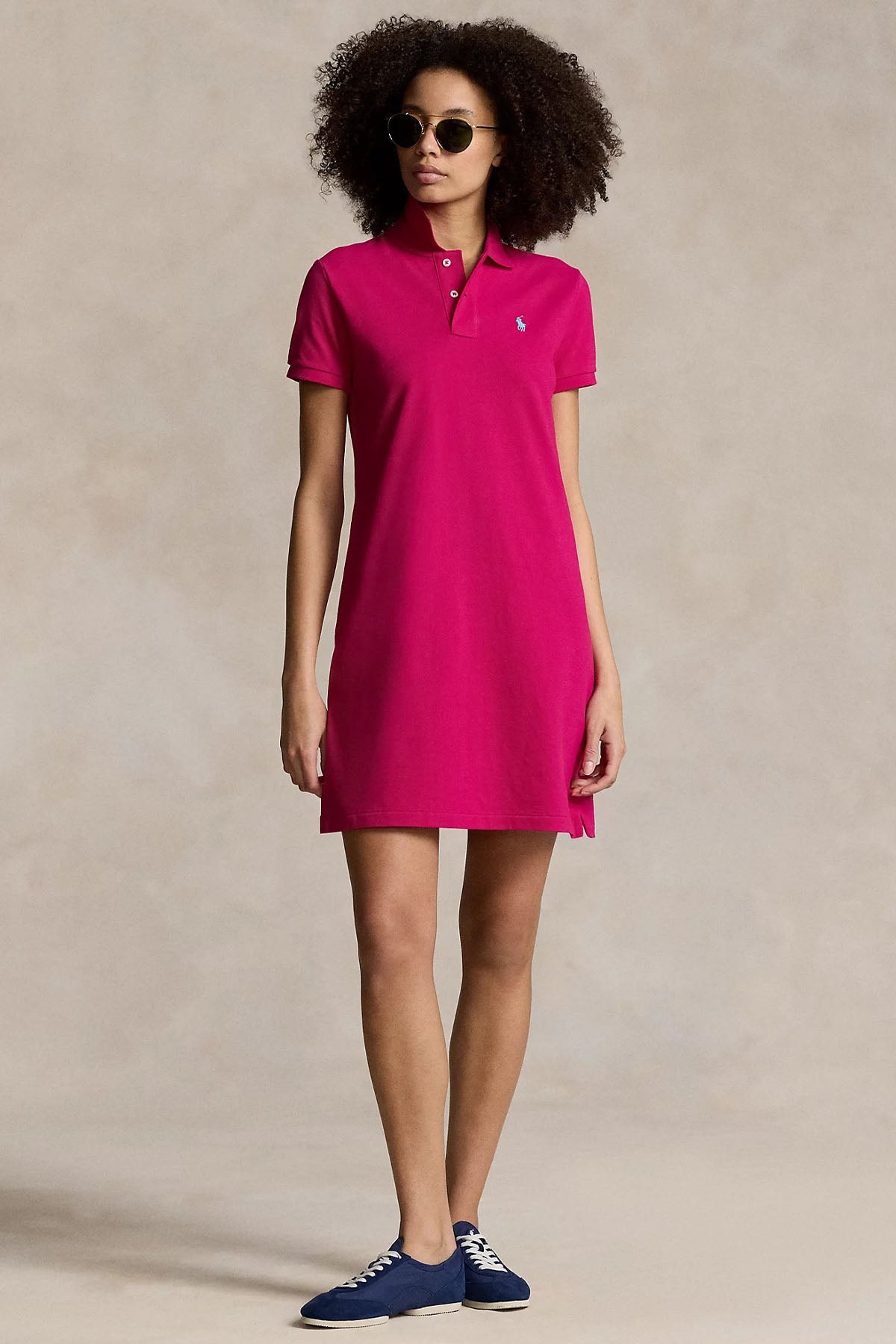 Polo Ralph Lauren Polo Yaka Logolu T-shirt Elbise