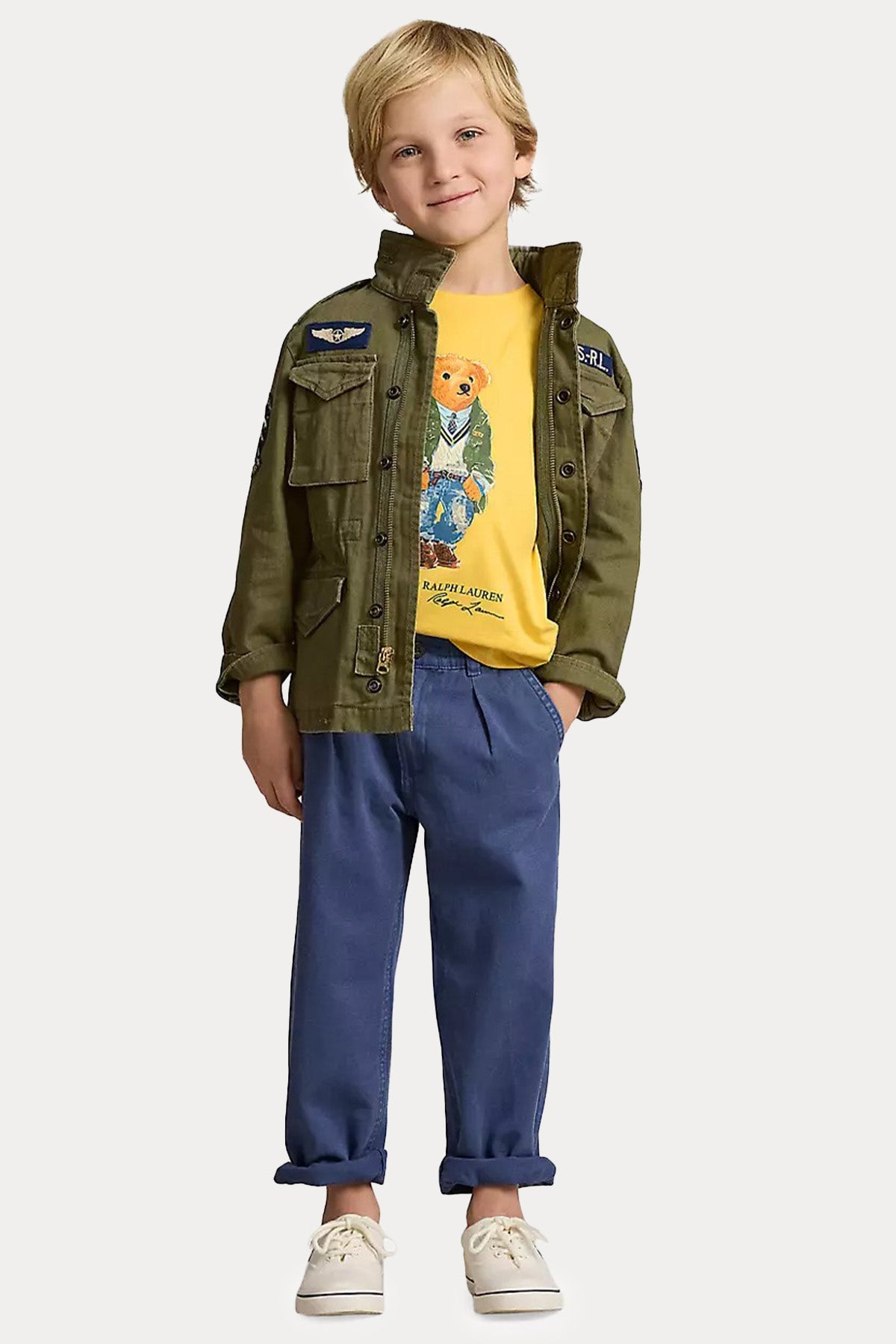 Polo Ralph Lauren Kids S Beden Erkek Çocuk Polo Bear T-shirt