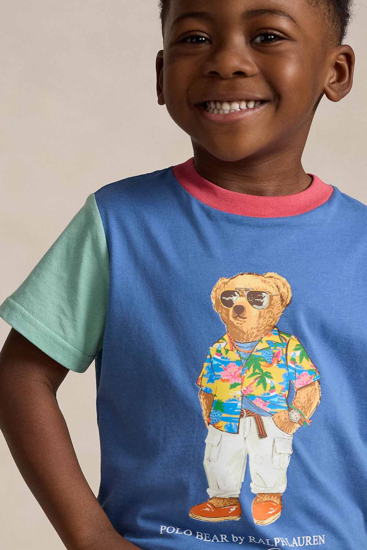 Polo Ralph Lauren Kids 3-7 Yaş Erkek Çocuk Polo Bear T-shirt