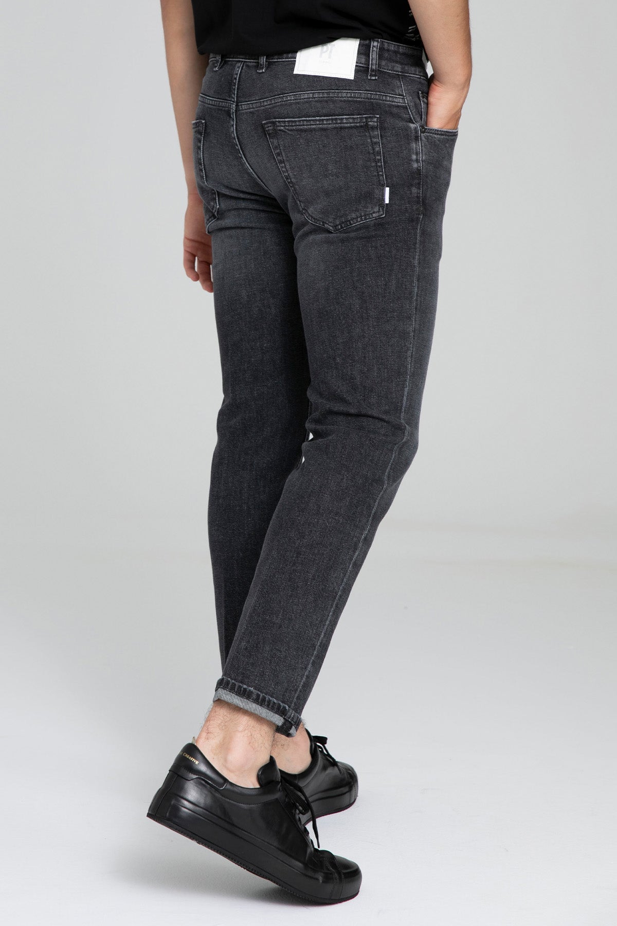 Pantaloni Torino Reggae Fit Duble Paça Yıkamalı Jeans-Jeans-Libas