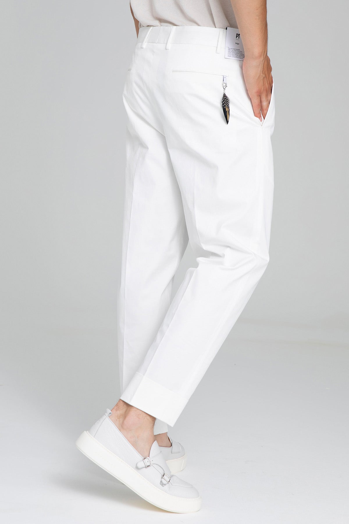 Pantaloni Torino Carrot Fit Kalın Paça Yandan Cepli Pantolon