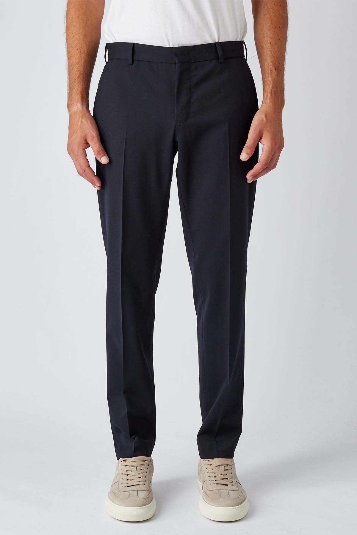 Pantaloni Torino Epsilon Yandan Cepli Streç Pantolon-Pantolon-Libas