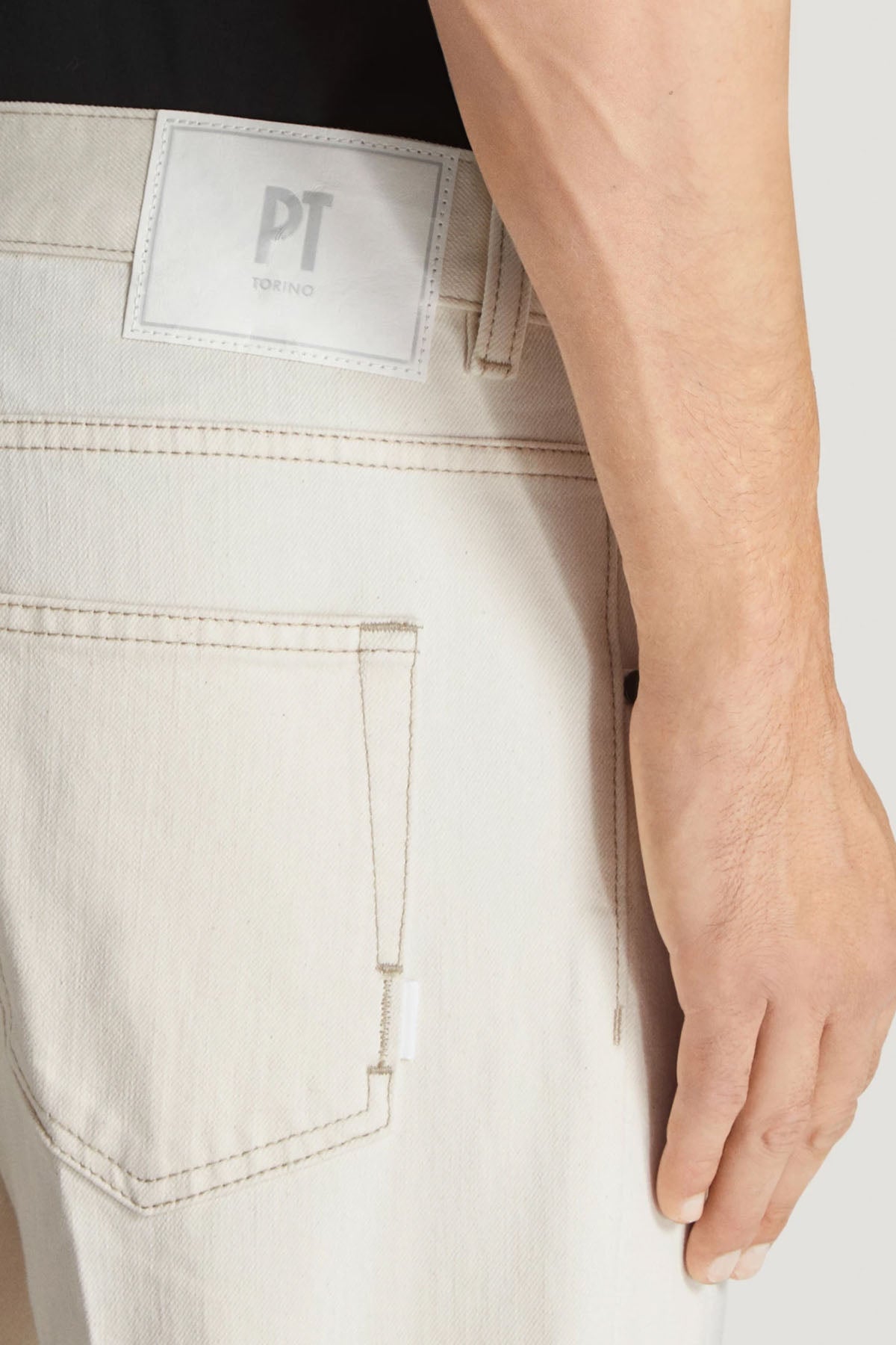 Pantaloni Torino Dub Fit Kalın Duble Paça Jeans