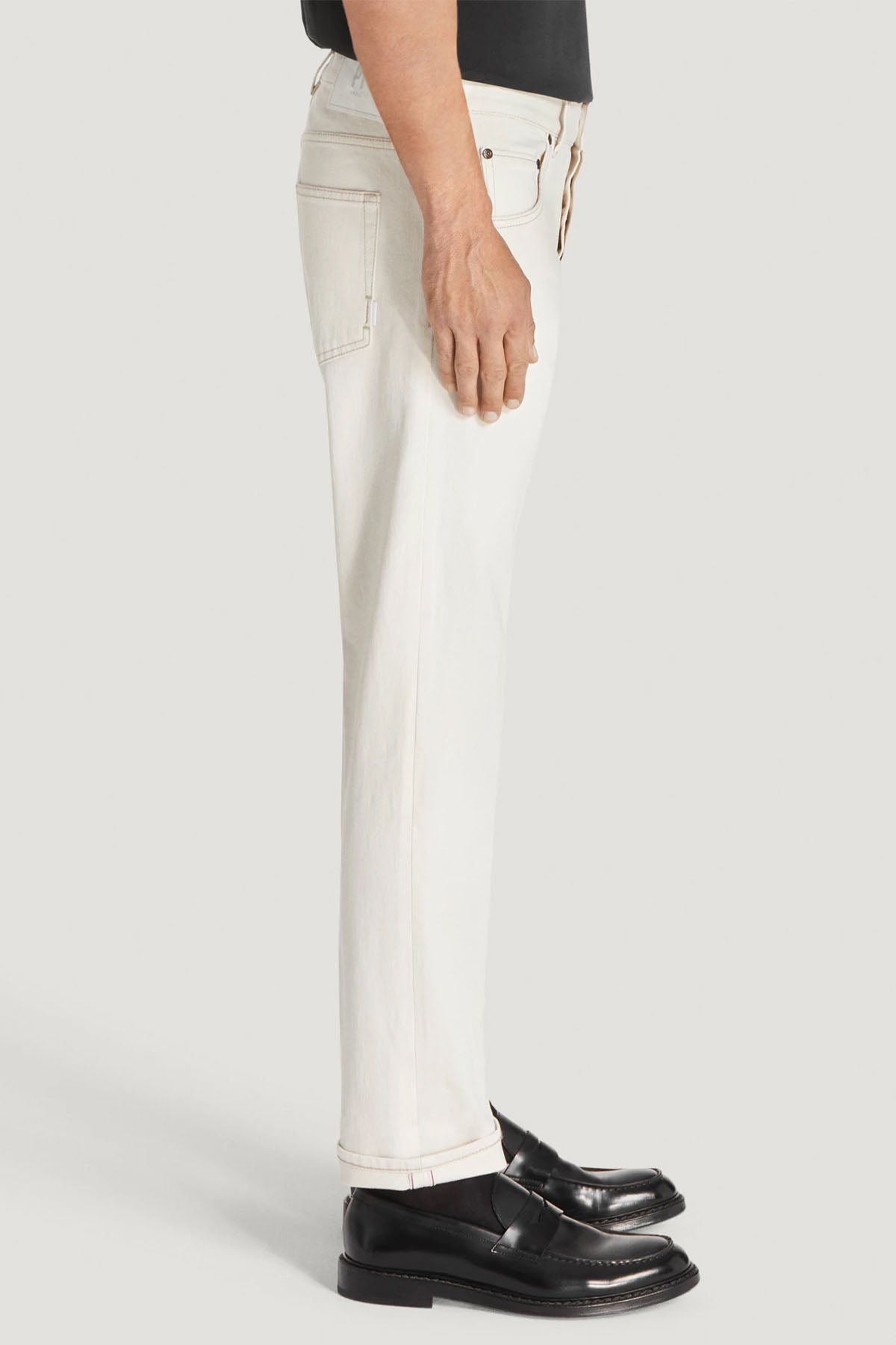 Pantaloni Torino Dub Fit Kalın Duble Paça Jeans