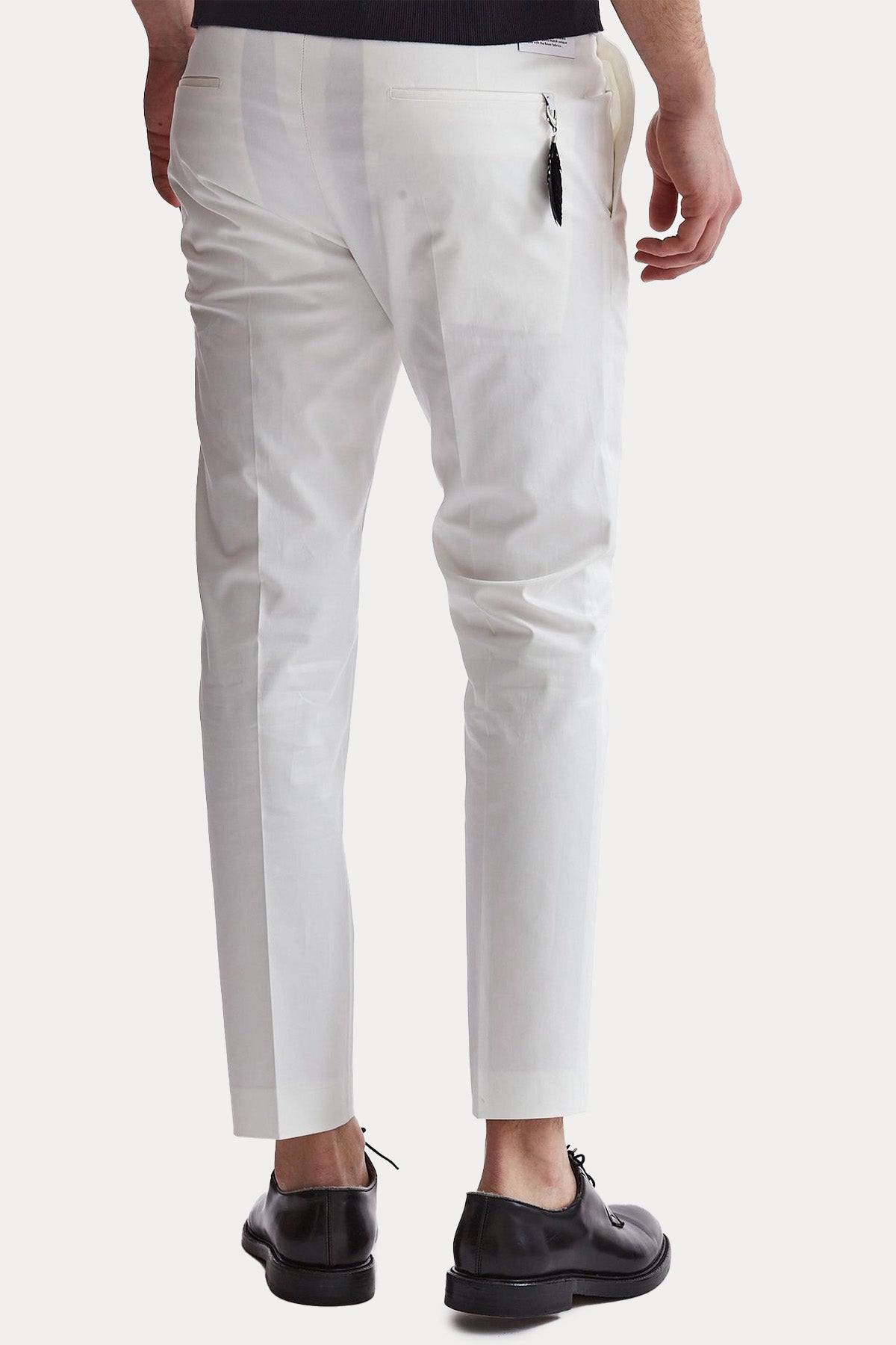 Pantaloni Torino Rebel Fit Yandan Cepli İpekli Streç Pantolon