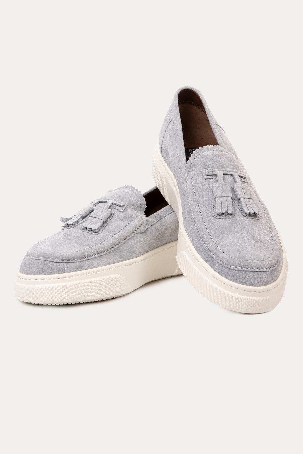 Fratelli Rossetti Süet Püsküllü Loafer Ayakkabı