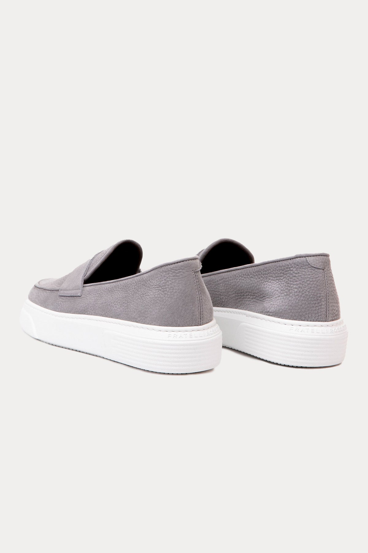 Fratelli Rossetti Nubuk Deri Loafer Ayakkabı