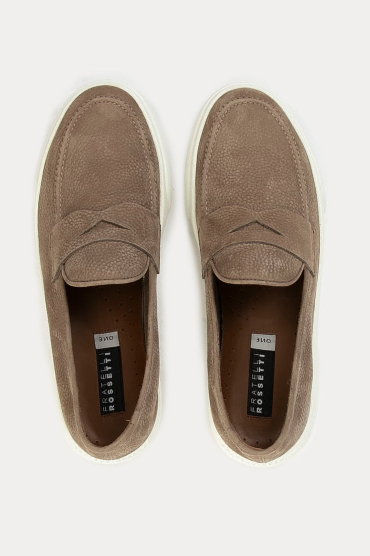 Fratelli Rossetti Nubuk Deri Loafer Ayakkabı