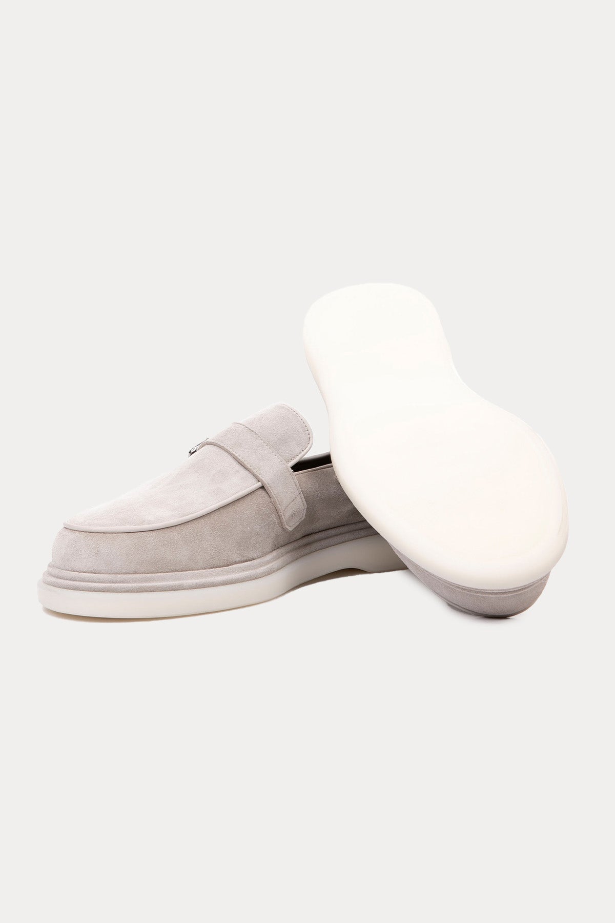 Fratelli Rossetti Kemerli Süet Loafer Ayakkabı