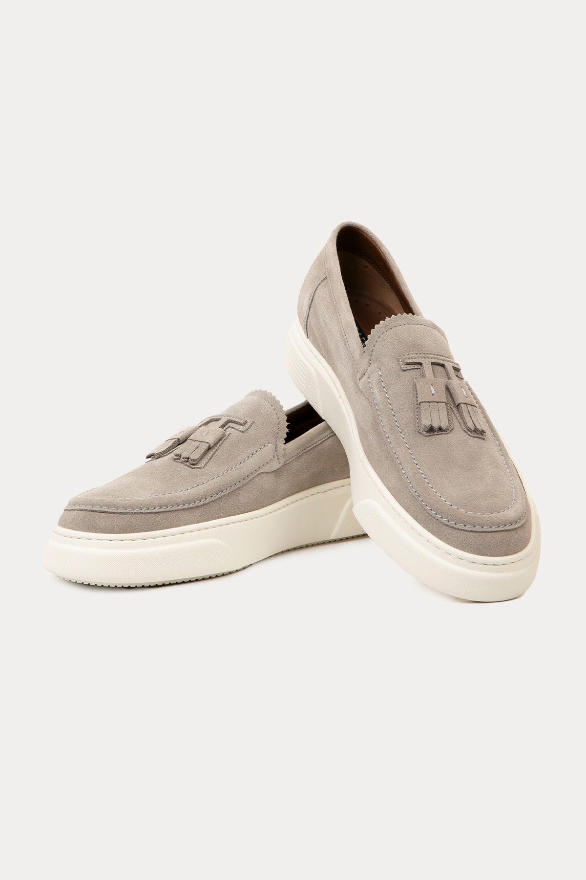 Fratelli Rossetti Süet Püsküllü Loafer Ayakkabı