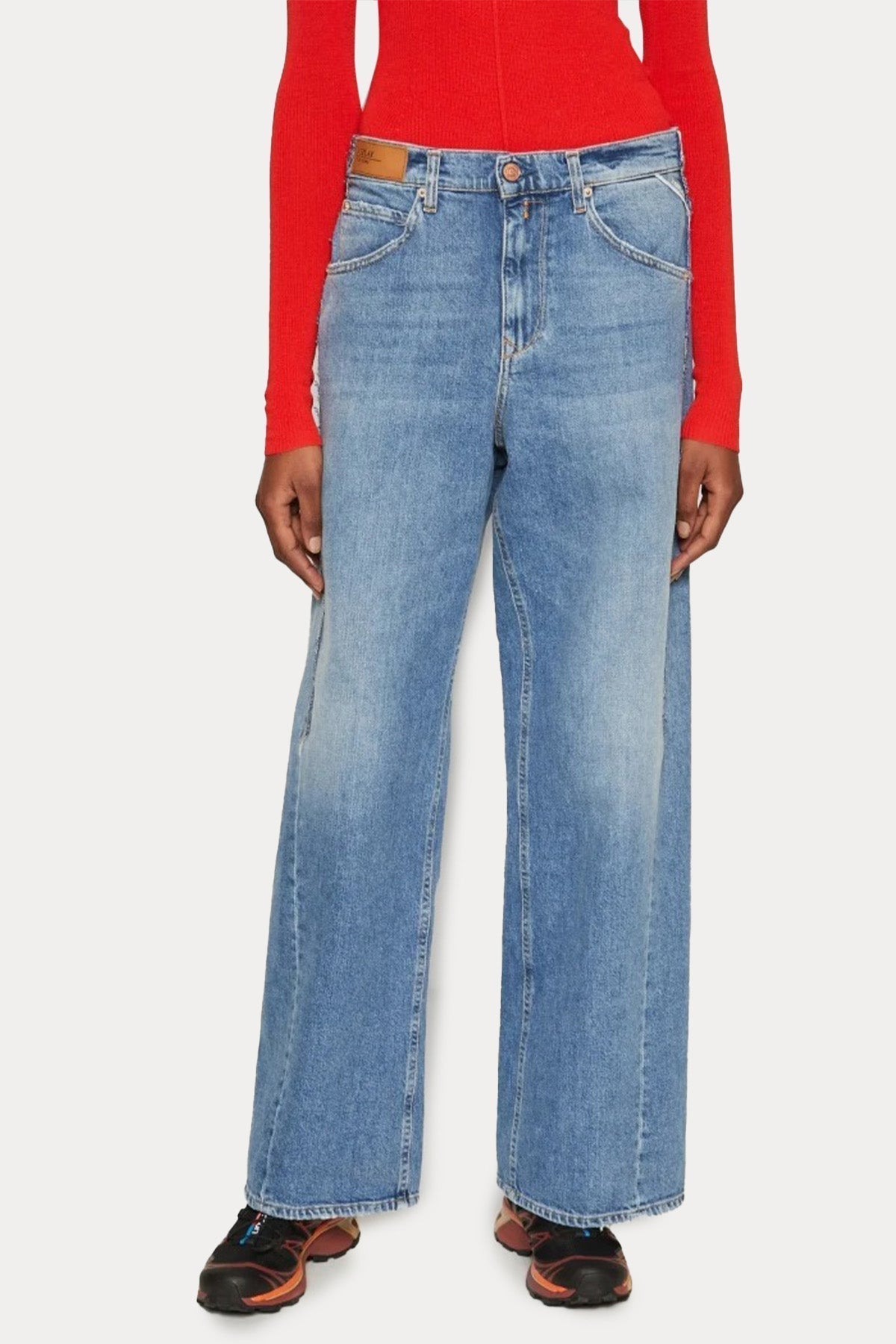 Replay Narja Baggy Fit Jeans