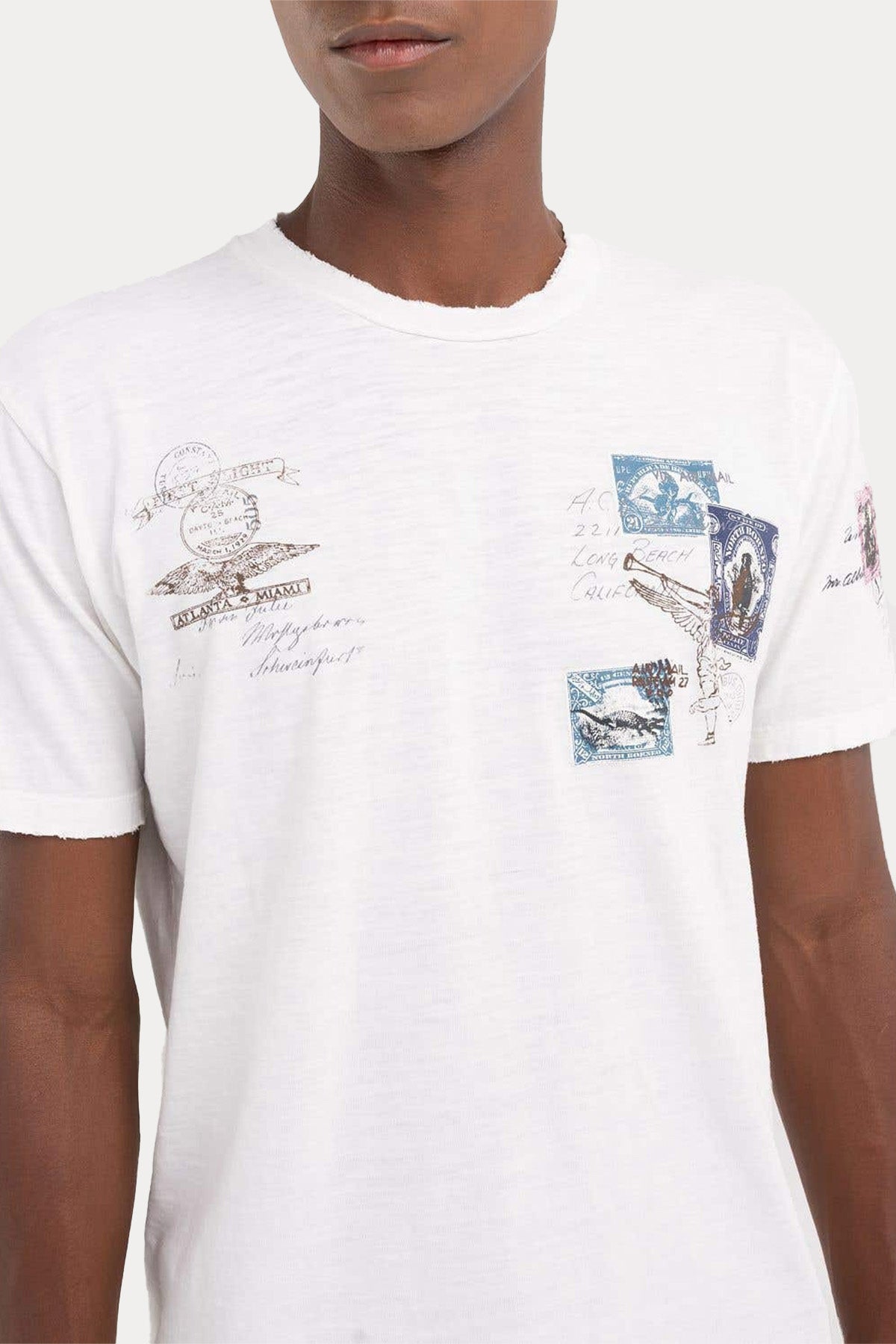 Replay Yuvarlak Yaka Baskılı T-shirt