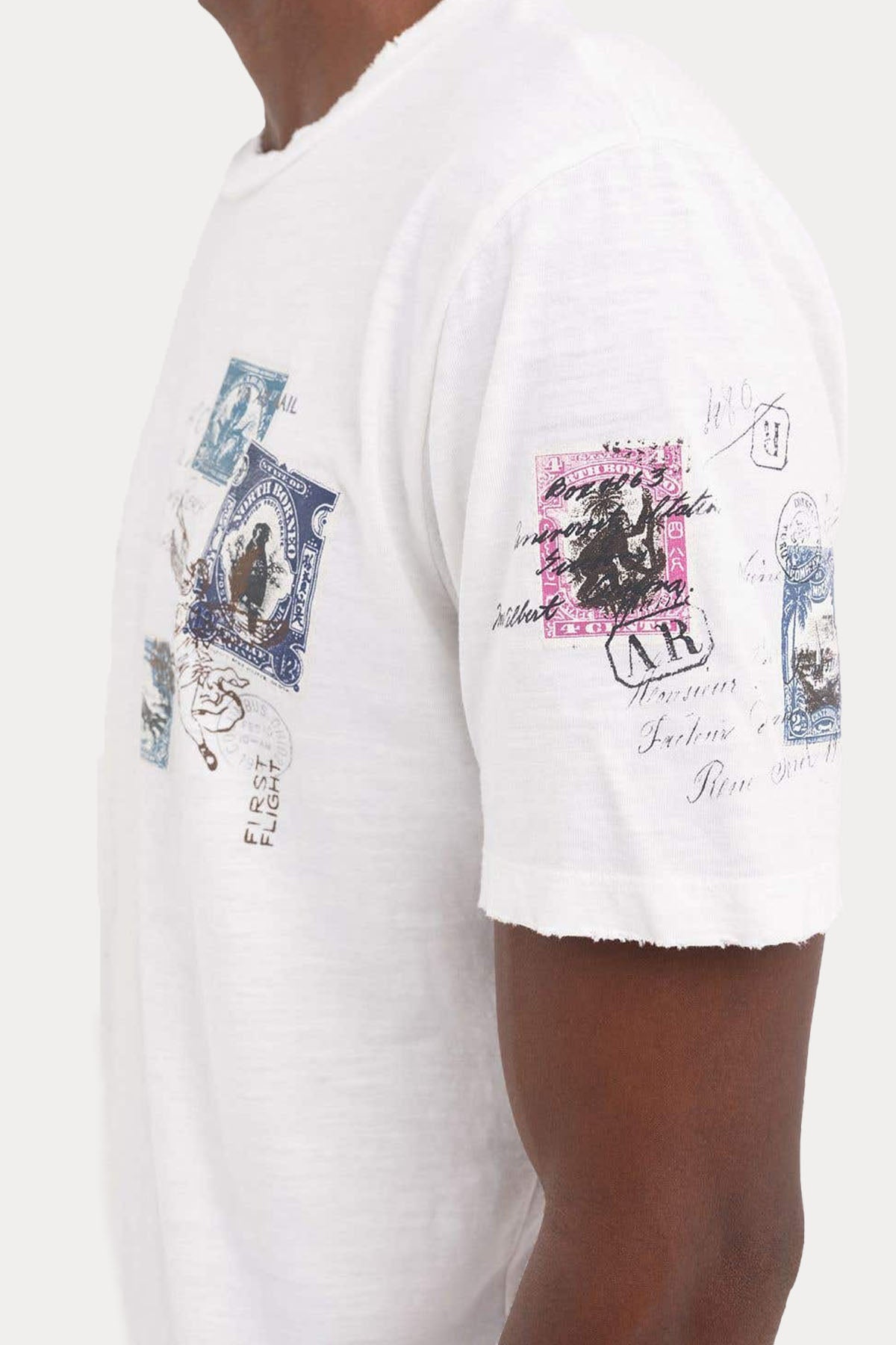 Replay Yuvarlak Yaka Baskılı T-shirt