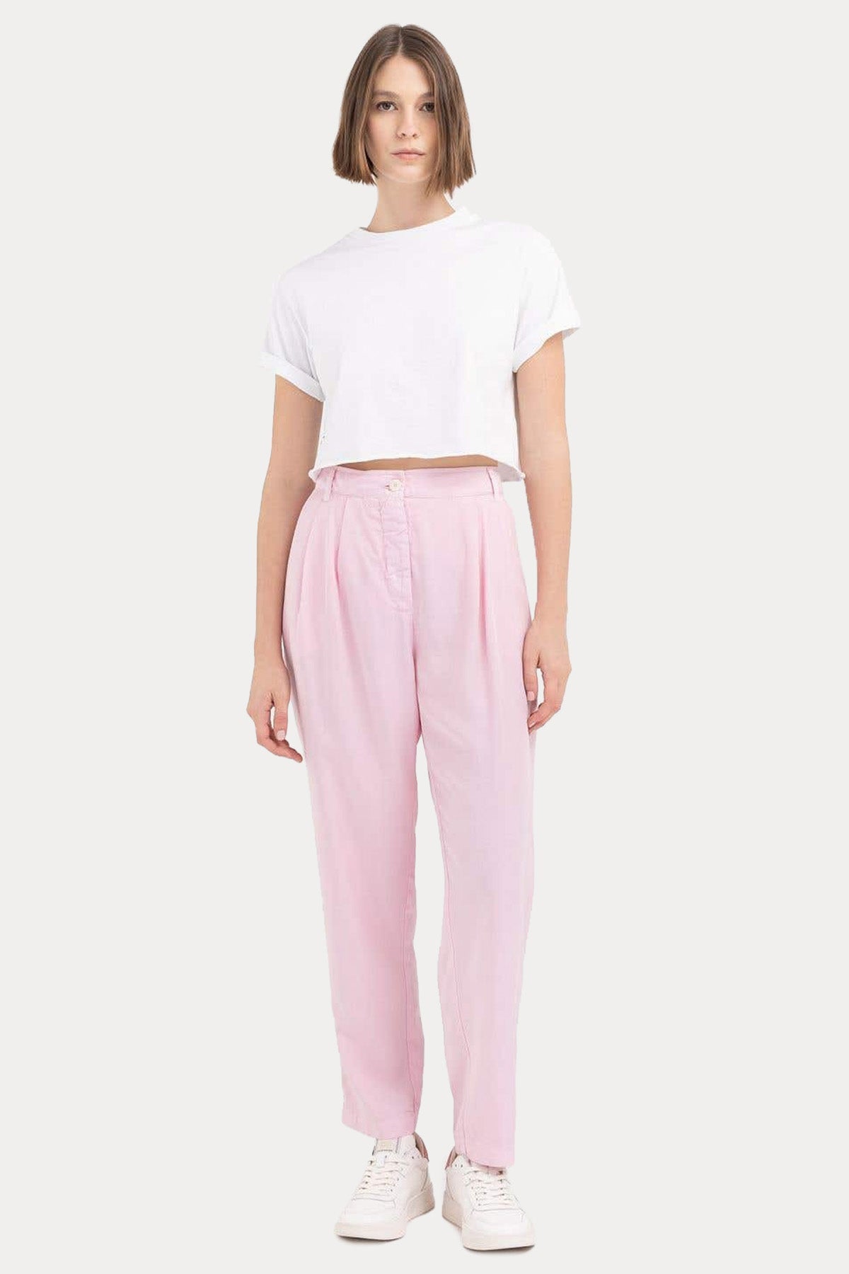 Replay Carrot Fit Çift Pile Yandan Cepli Pantolon