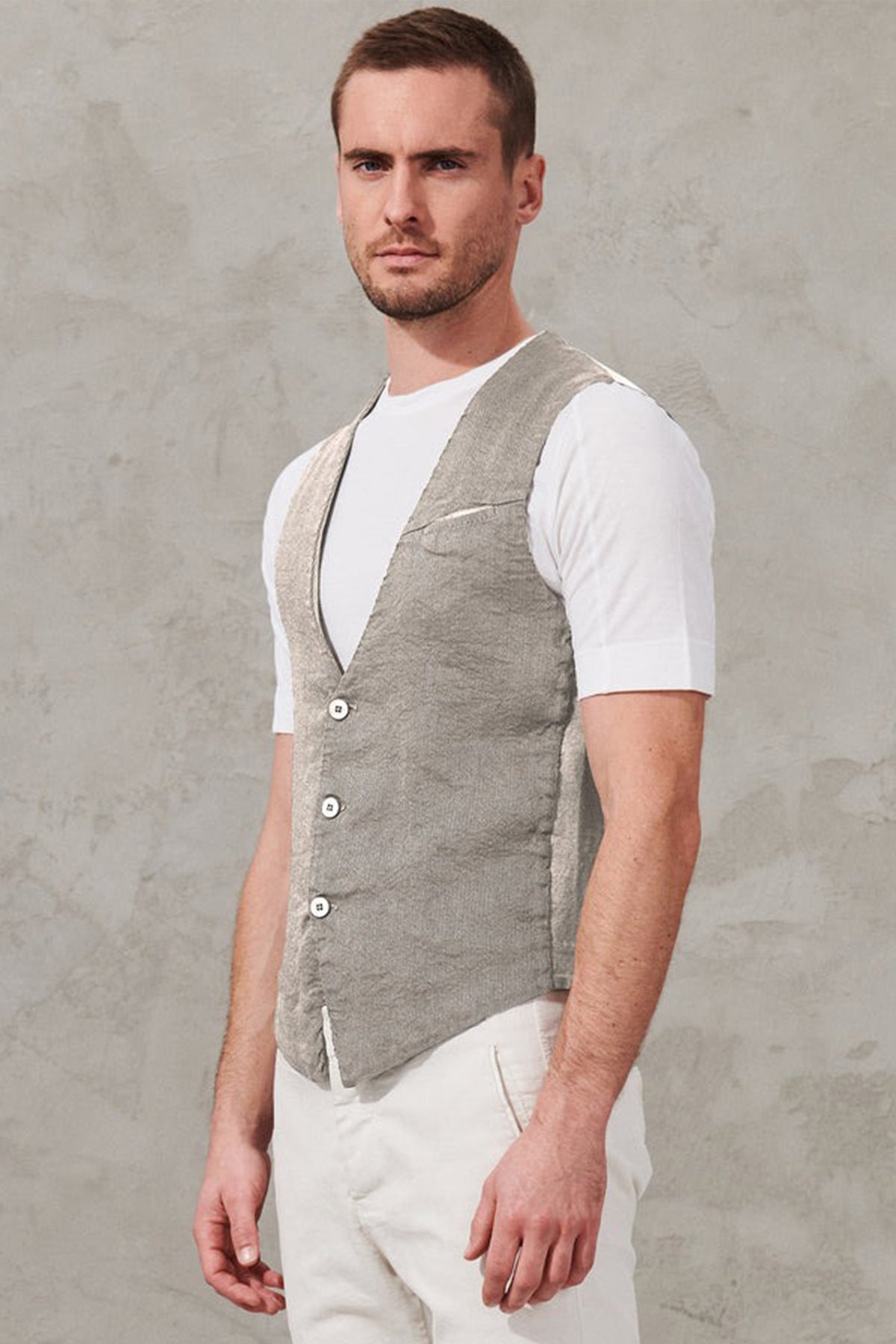 Transit Streç Keten Yelek