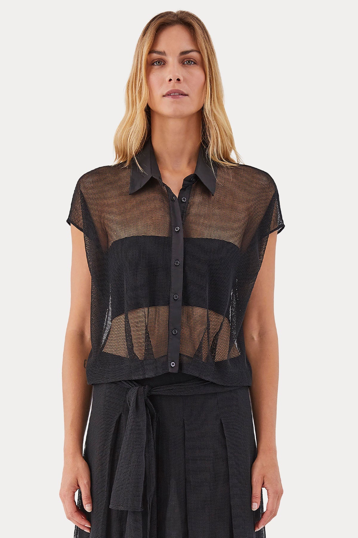 Transit Klasik Yaka File Gömlek