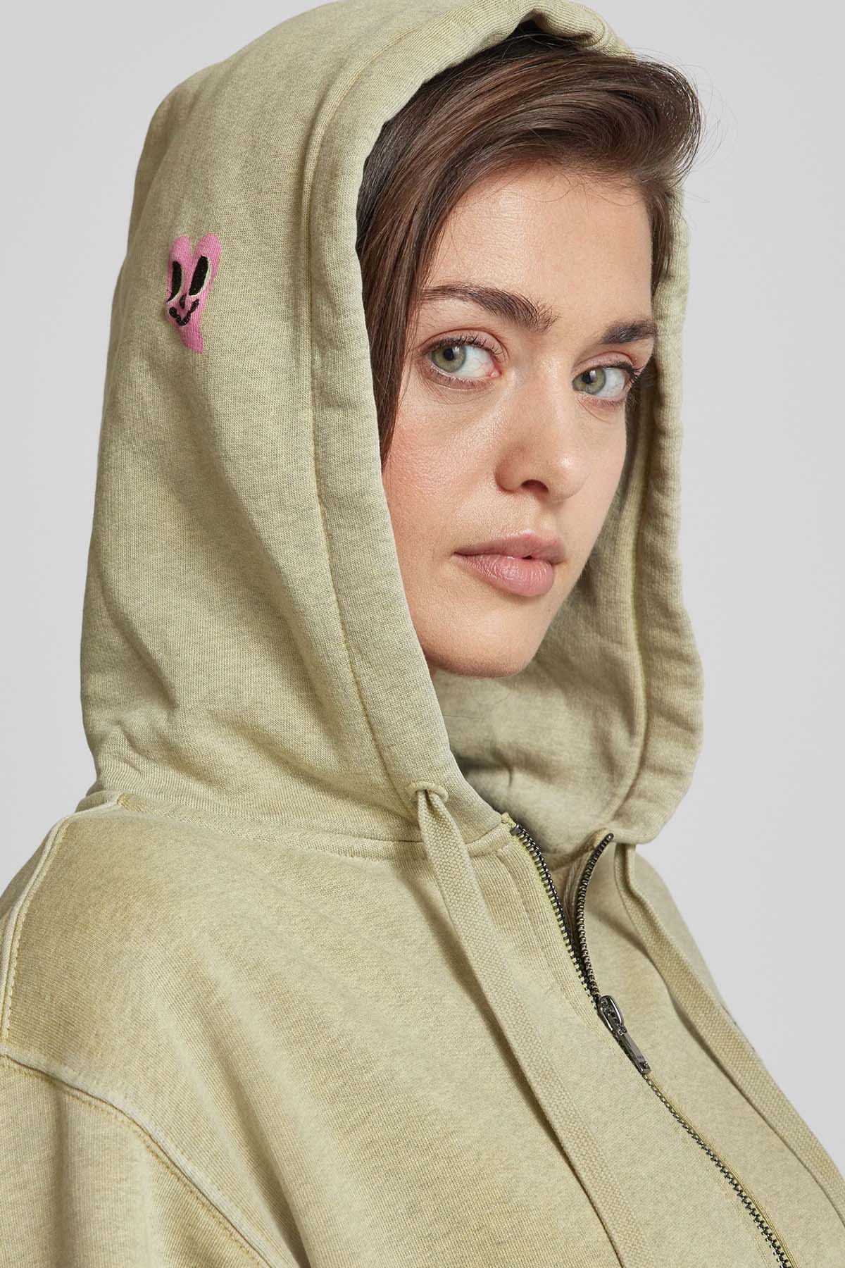 Zadig & Voltaire Kapüşonlu Logolu Sweatshirt Ceket