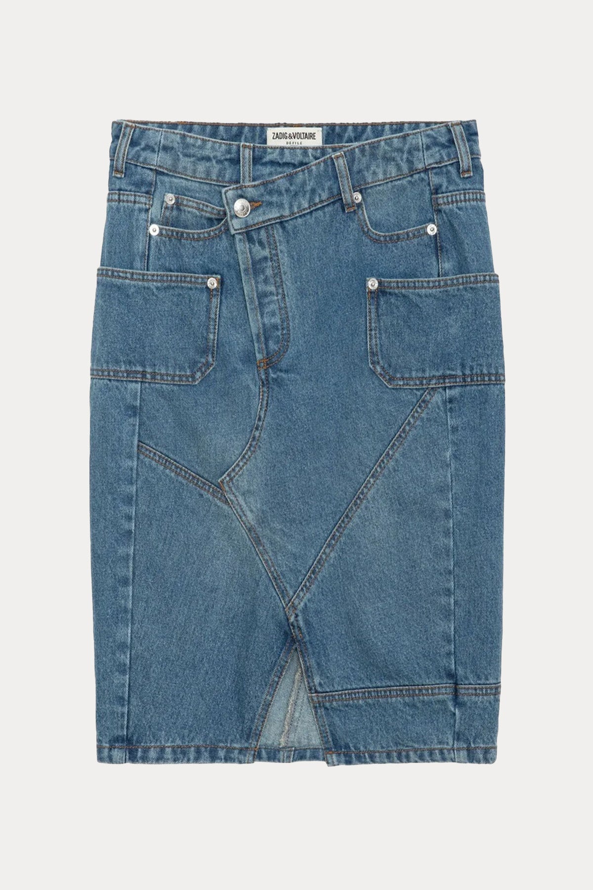 Zadig & Voltaire Dizüstü Denim Etek