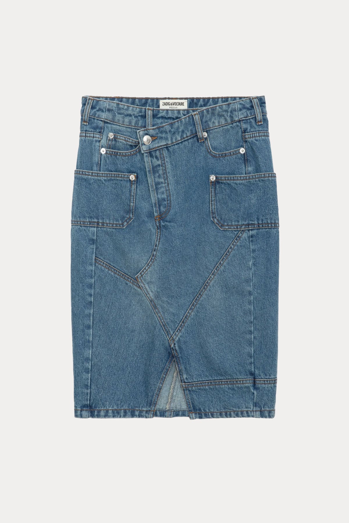 Zadig & Voltaire Dizüstü Denim Etek