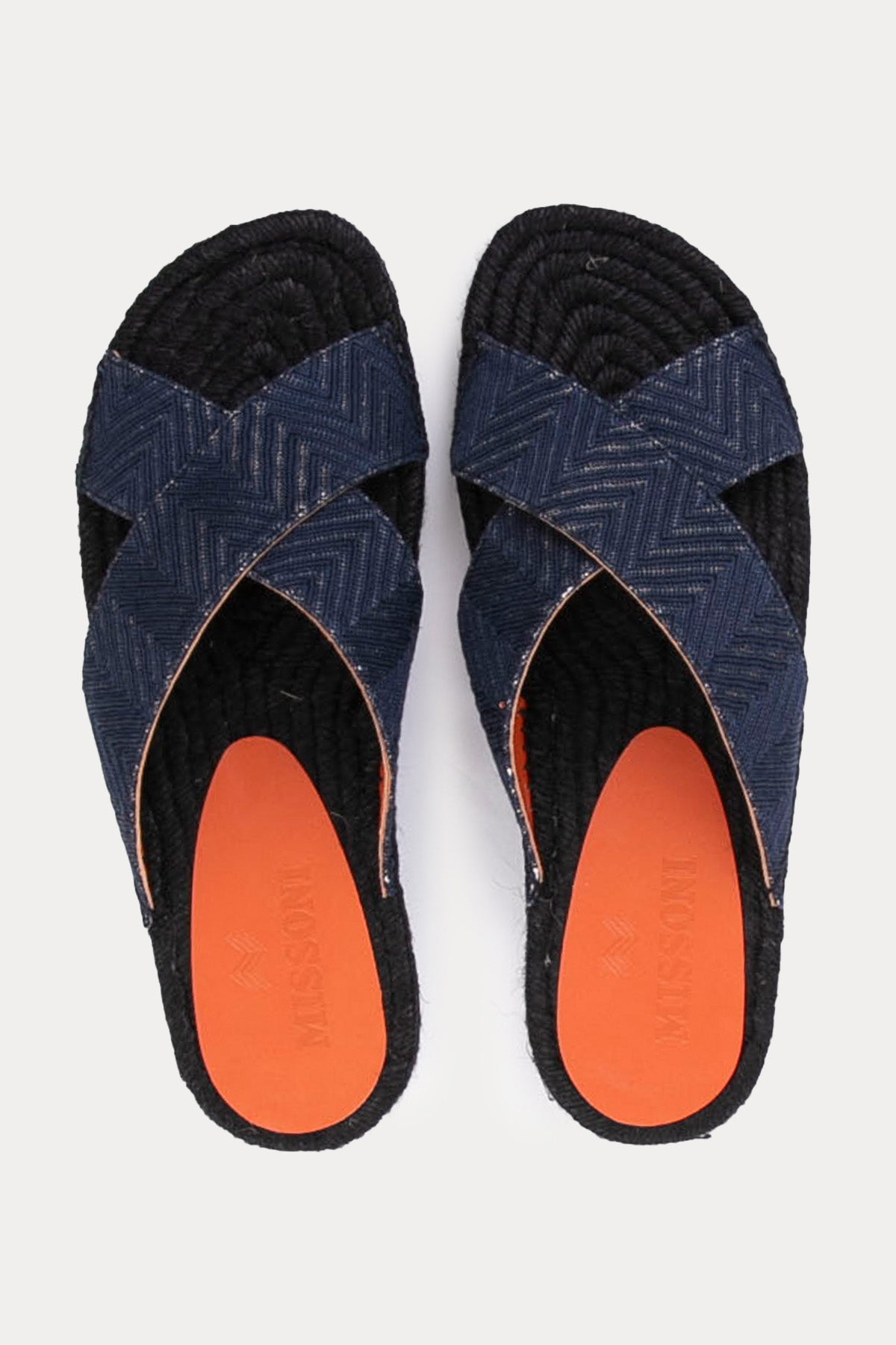 Missoni Jüt Taban Örgü Detaylı Terlik