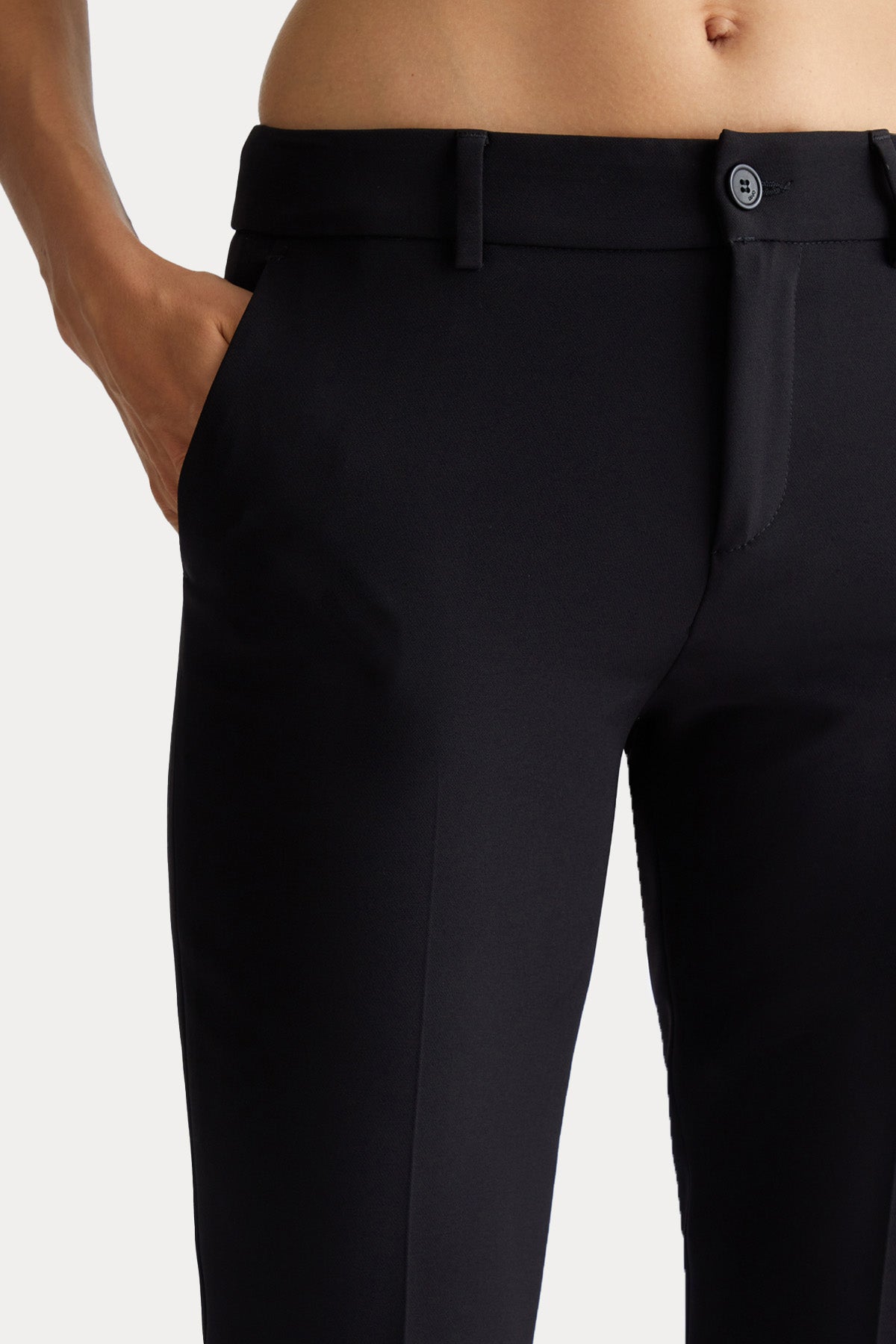 Liu Jo Slim Fit Yandan Cepli Duble Paça Pantolon-Pantolon-Libas