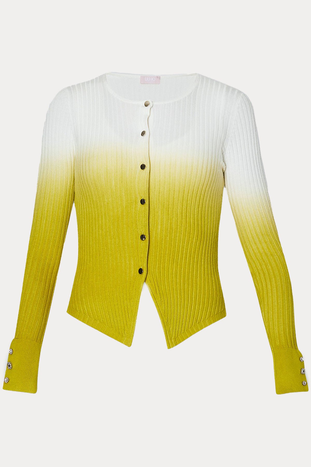 Liu Jo Degrade Renk Geçişli Örgü Triko Ceket