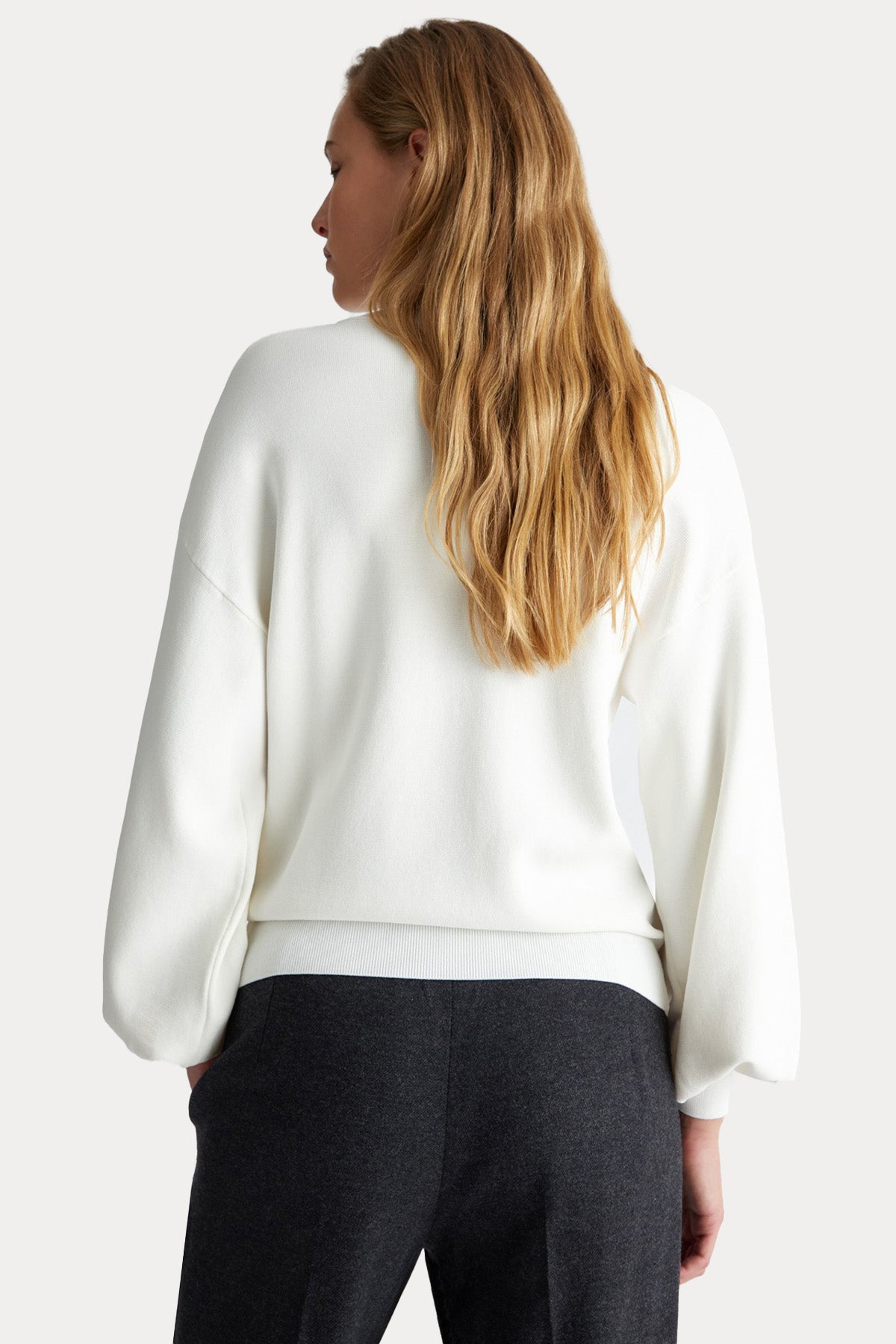 Liu Jo Geniş Kesim Kemer Detaylı Örgü Triko