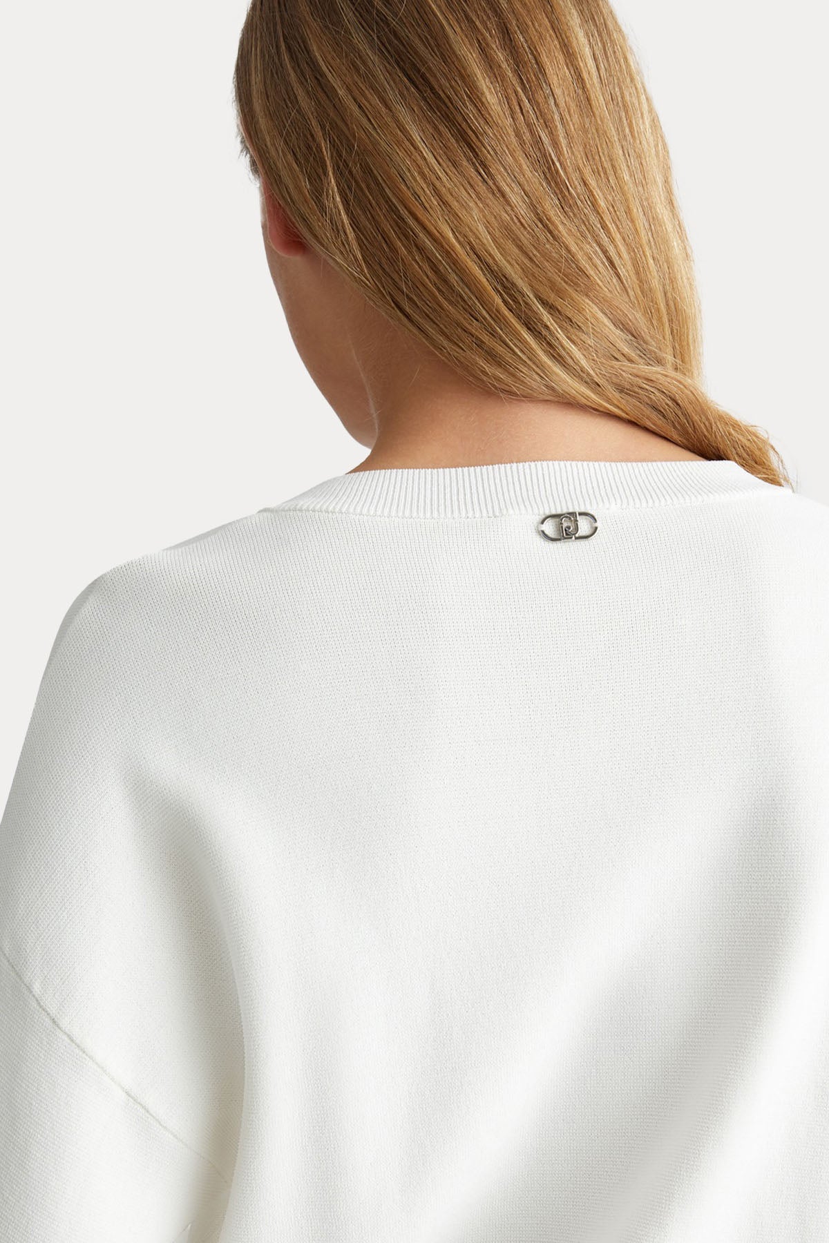 Liu Jo Geniş Kesim Kemer Detaylı Örgü Triko