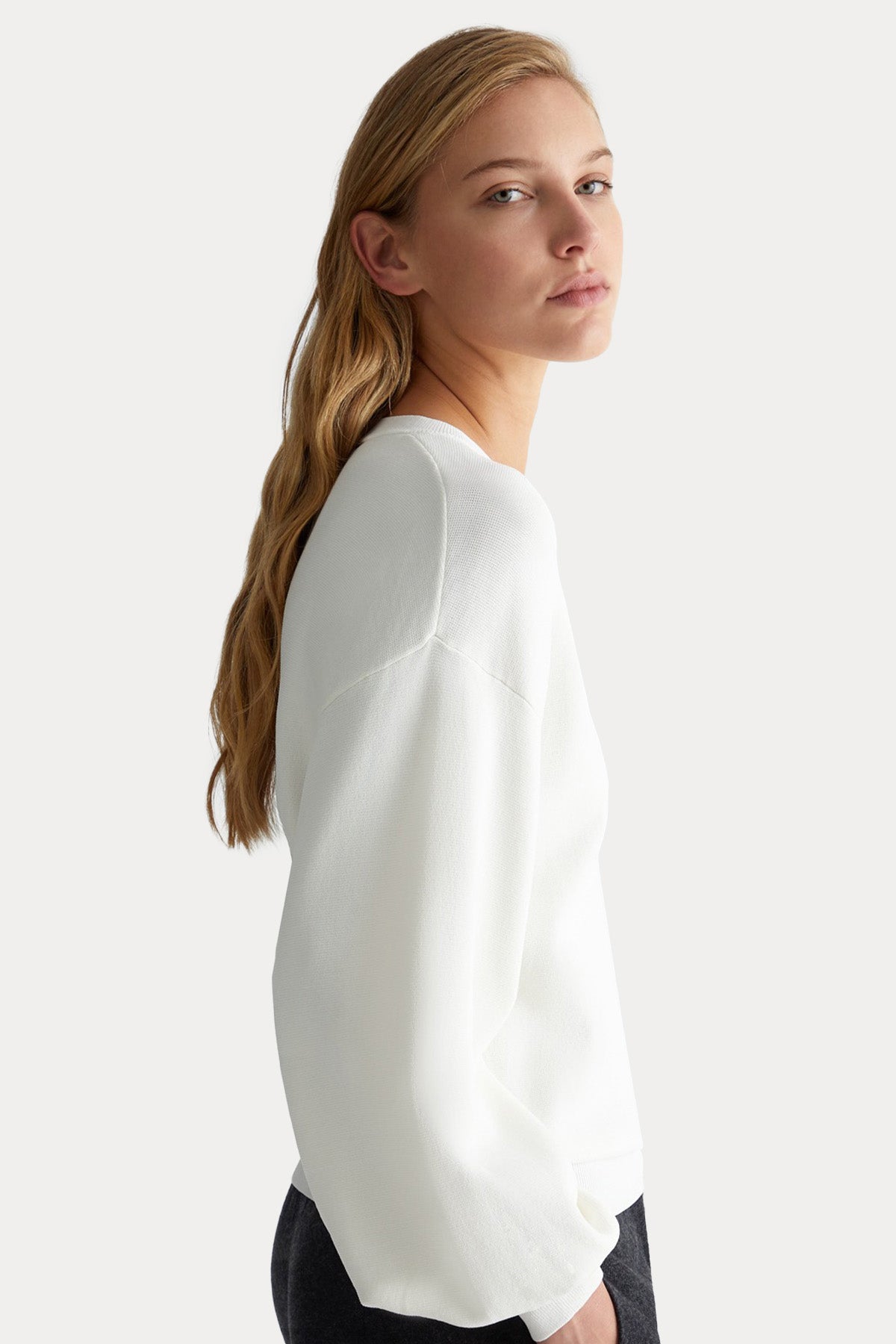 Liu Jo Geniş Kesim Kemer Detaylı Örgü Triko