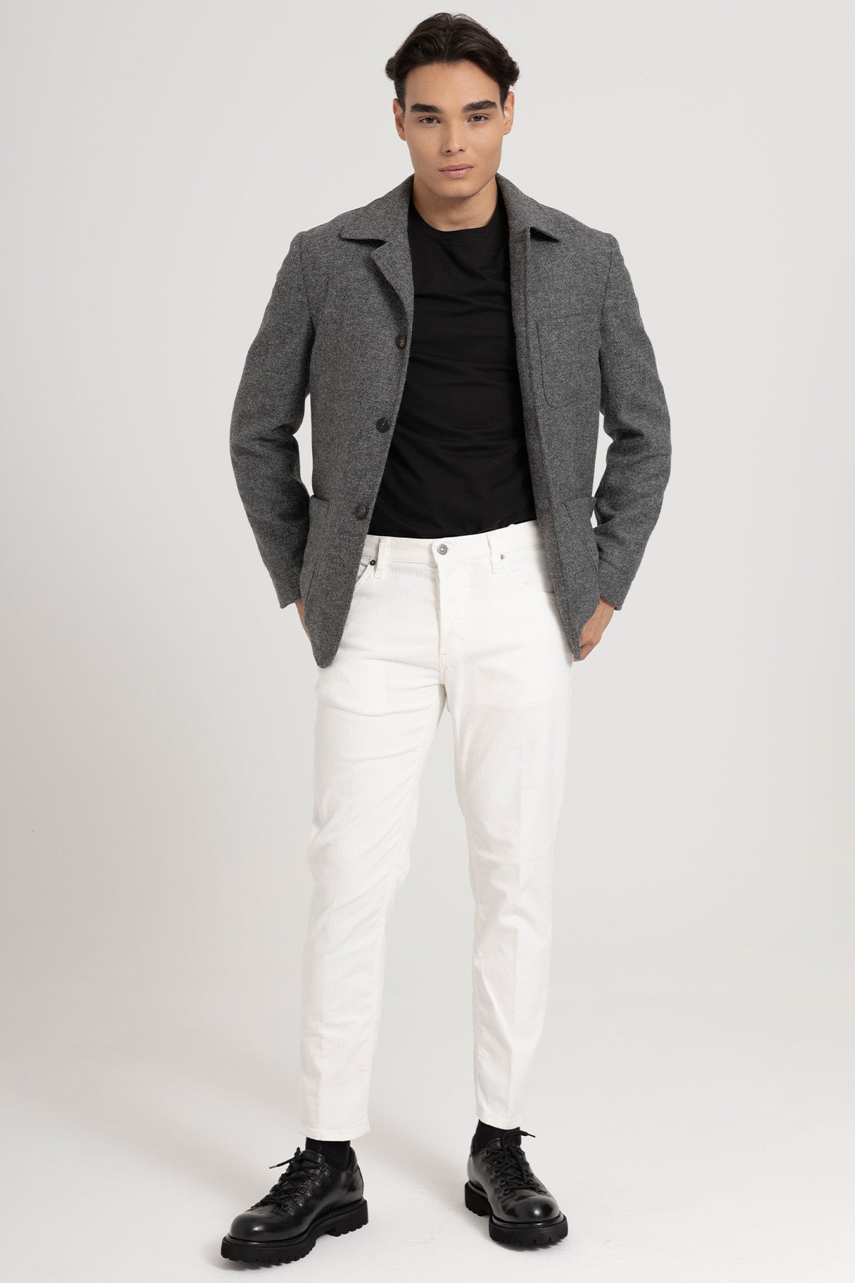 The Gigi Spor Cepli Yün Ceket