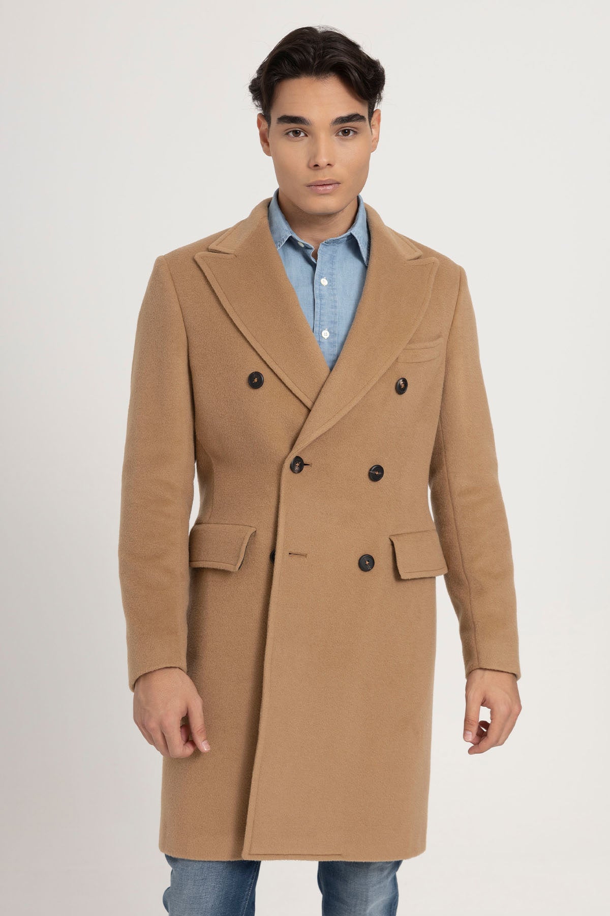 The Gigi Kruvaze Yün Kaban