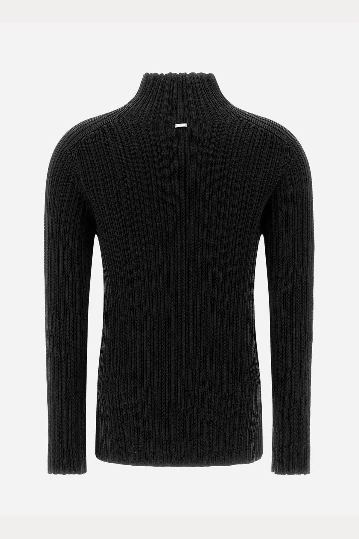 Herno Balıkçı Yaka İnce Örgü Yün Triko