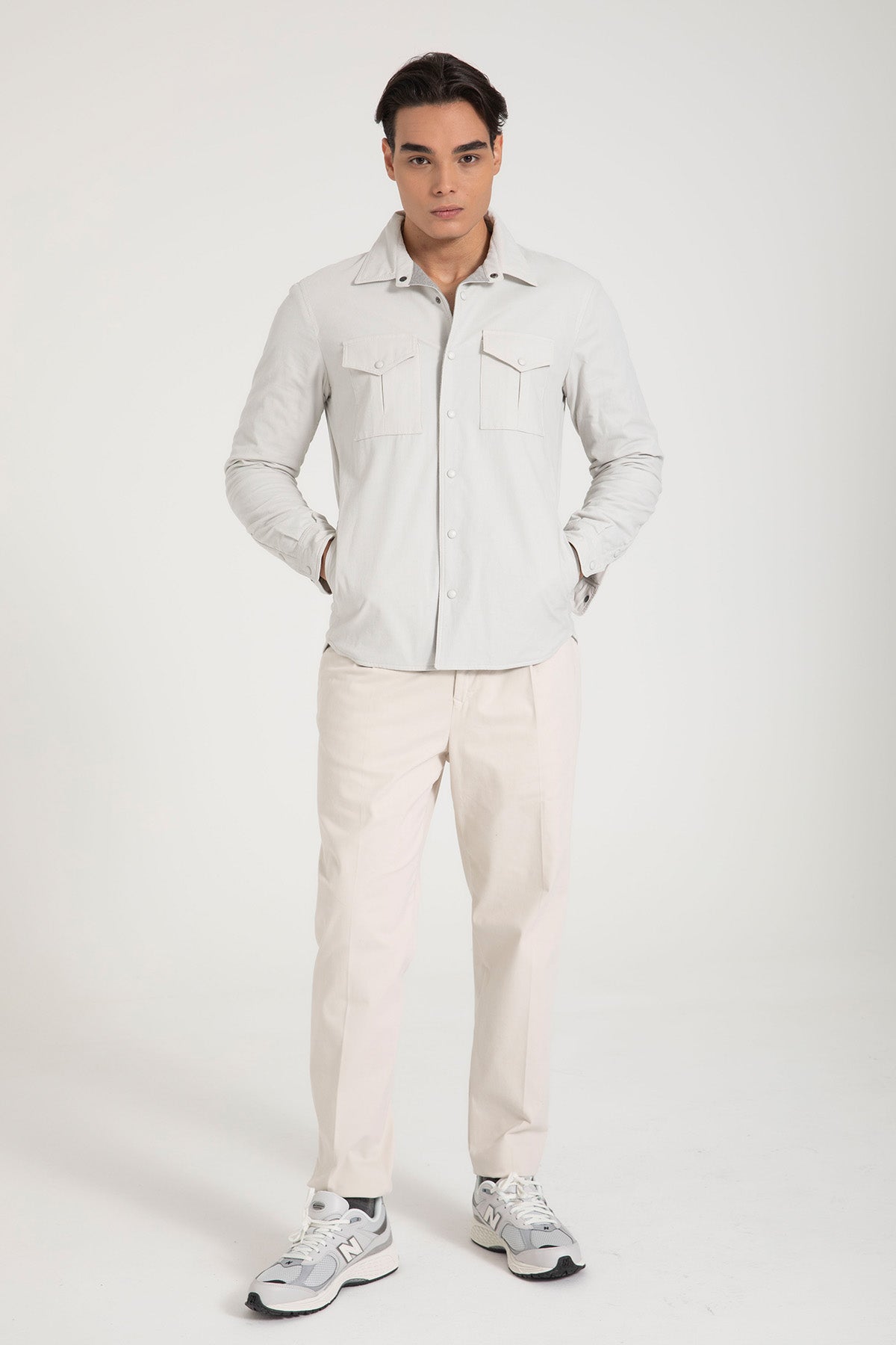 Fradi Spor Cepli Fitilli Kadife Gömlek Ceket