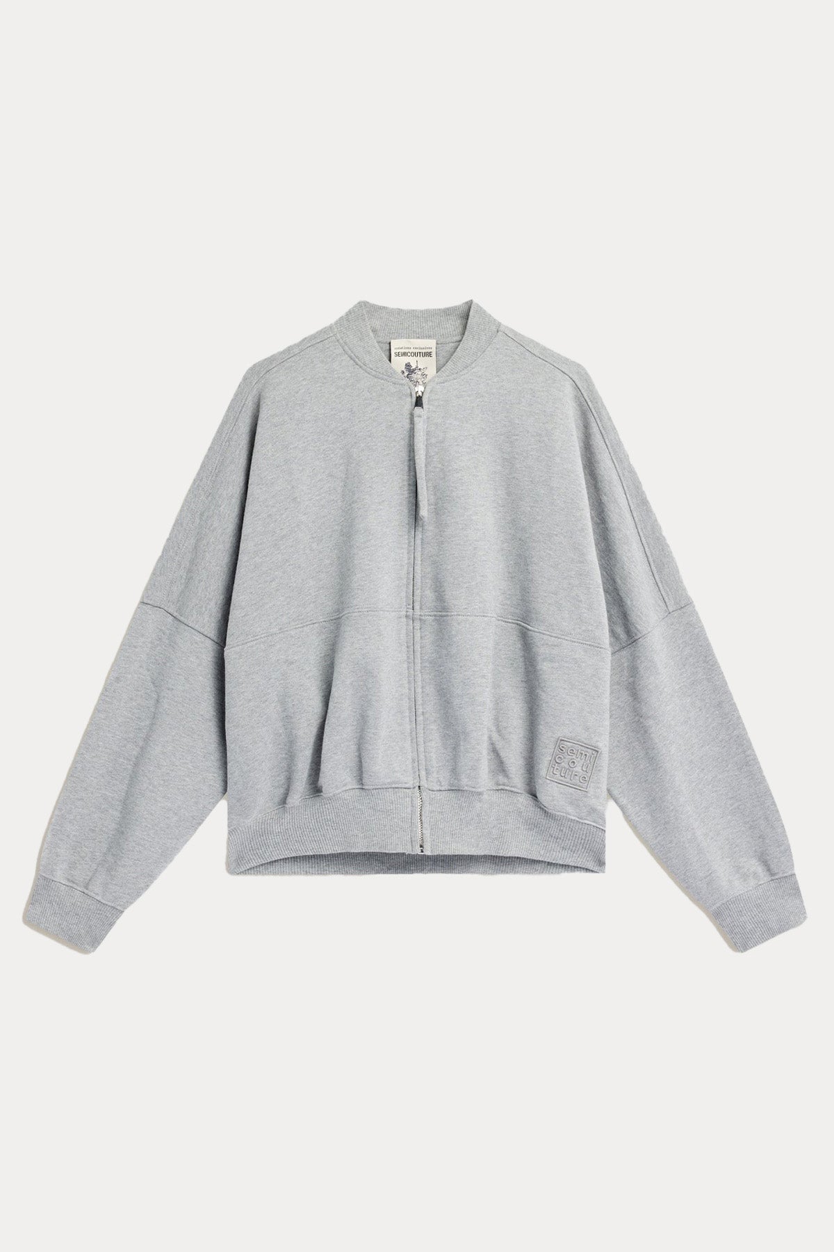 Semicouture Pilot Yaka Sweatshirt Ceket