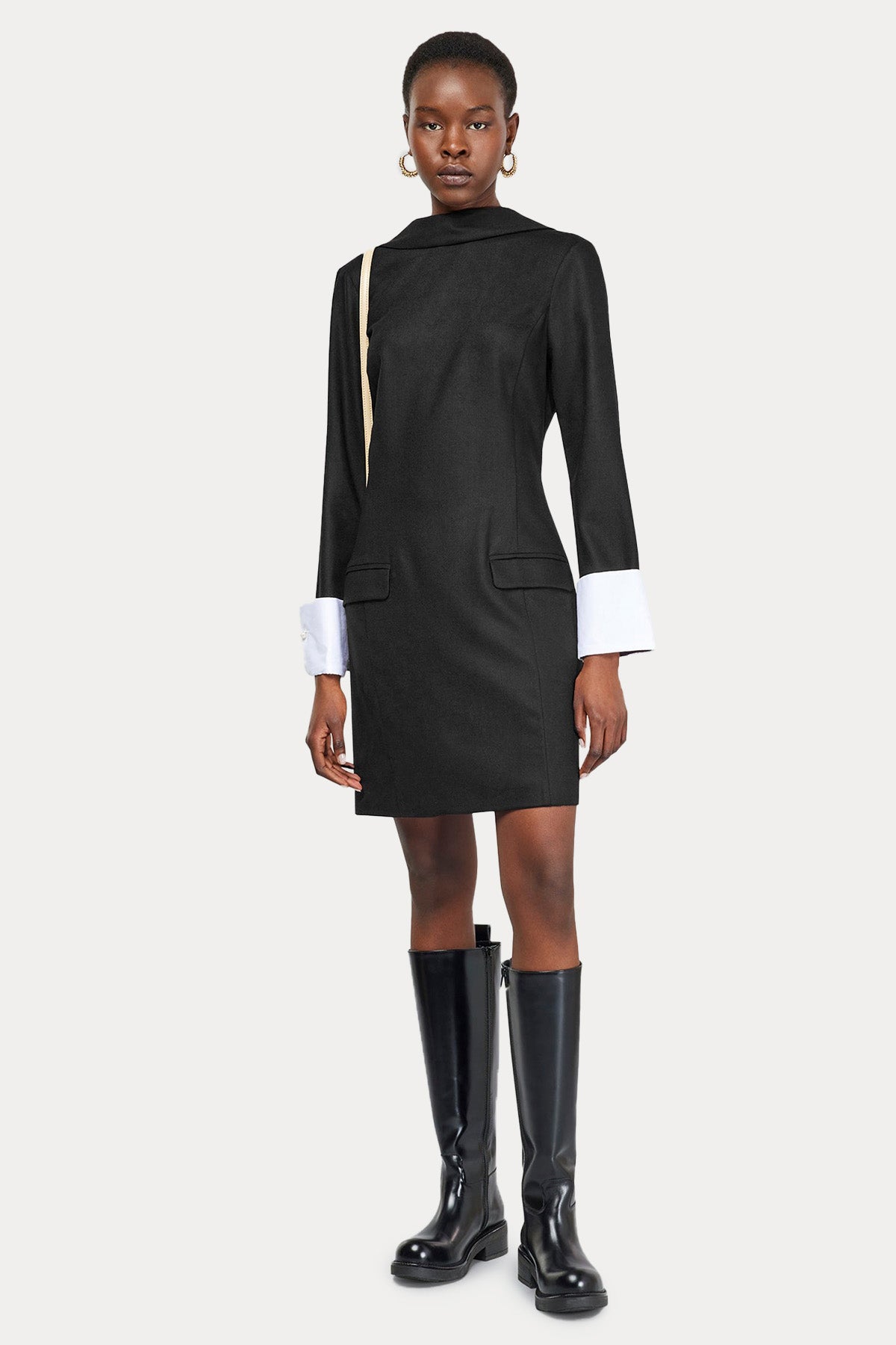 Semicouture Yün Mini Elbise