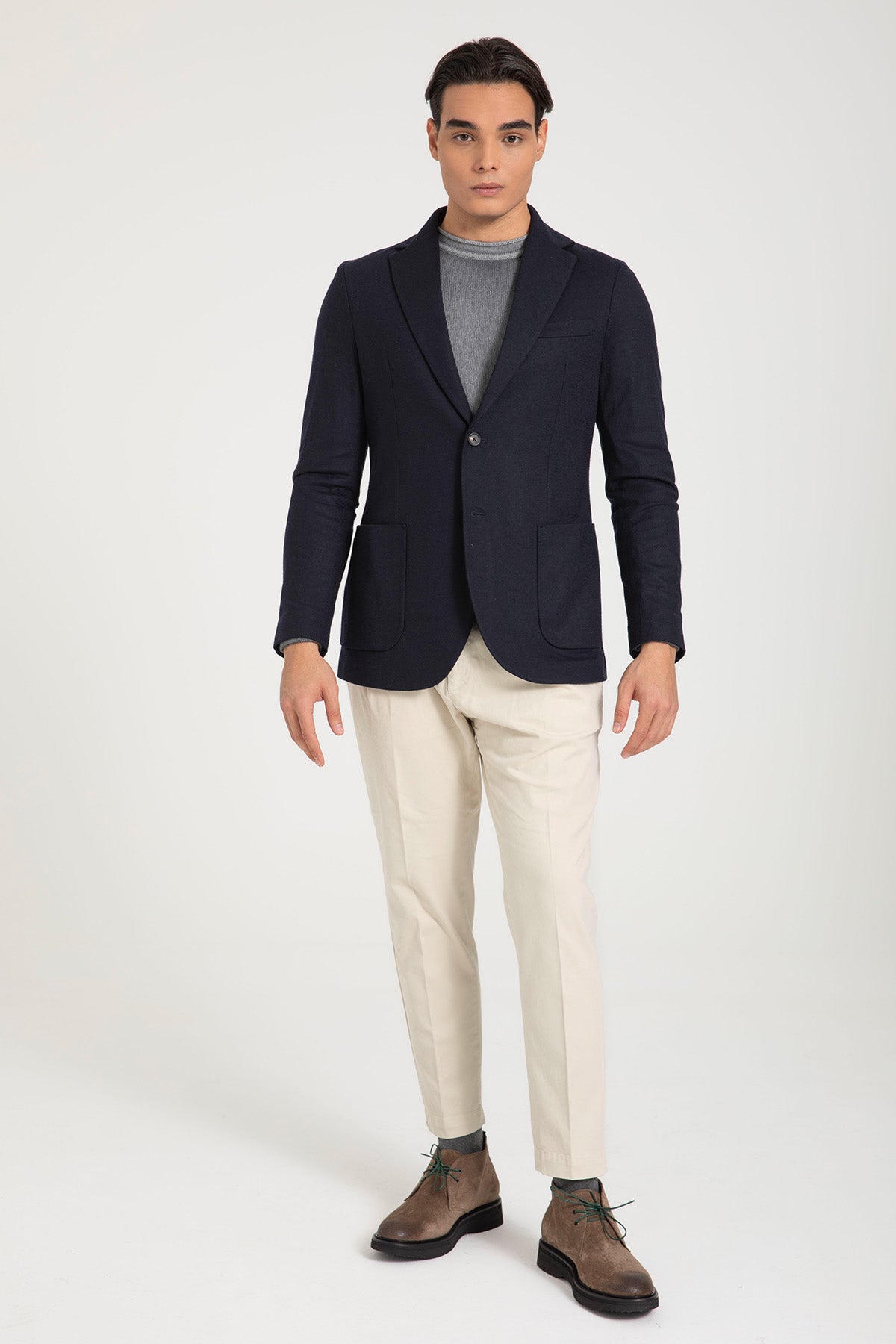 Circolo 1901 Kaşmir Yün Blazer Ceket-Ceket-Libas