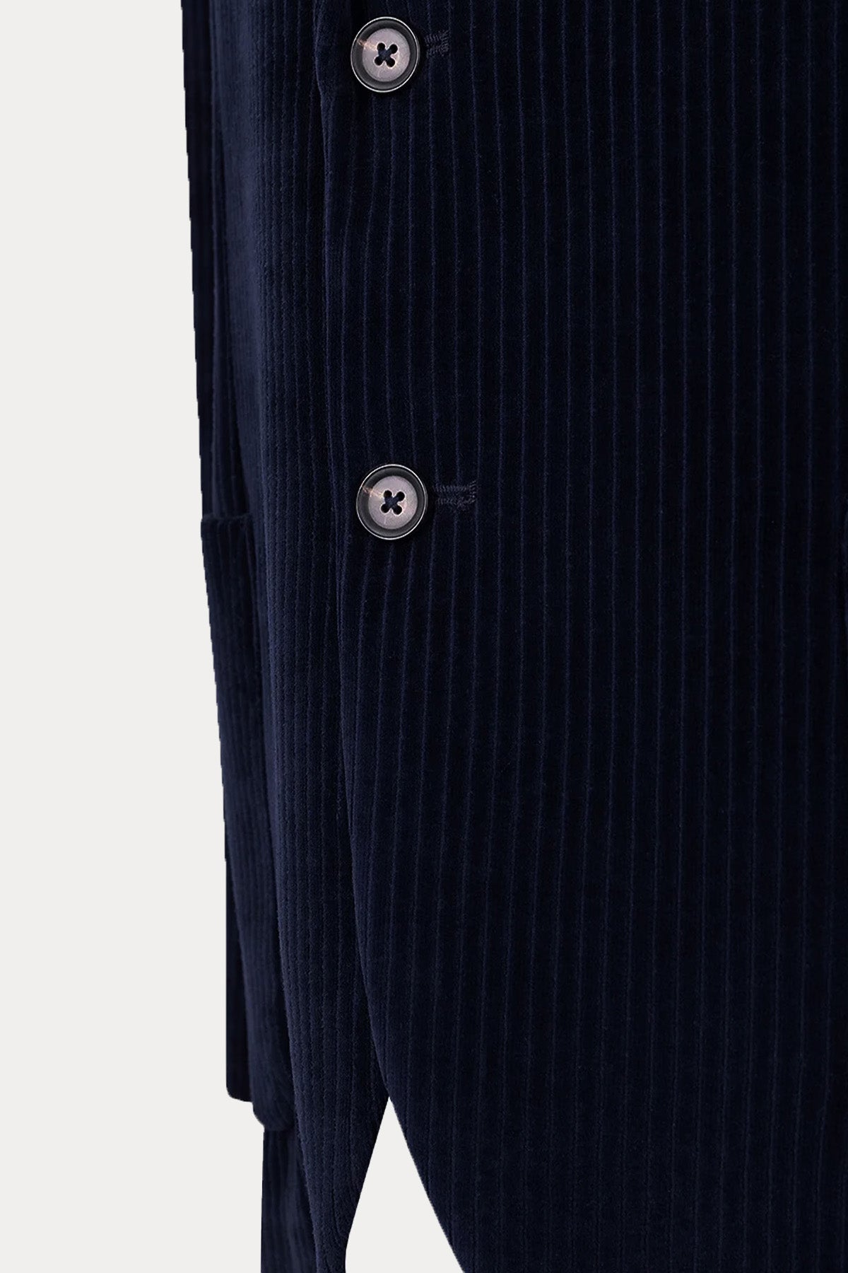Circolo 1901 Fitilli Kadife Spor Cepli Blazer Ceket-Ceket-Libas