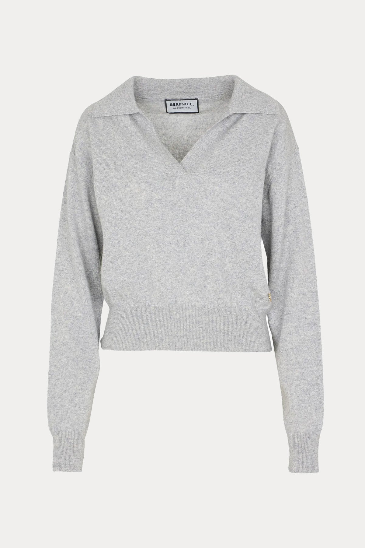 Berenice Amypolo İnce Örgü Polo Yaka Kaşmir Triko