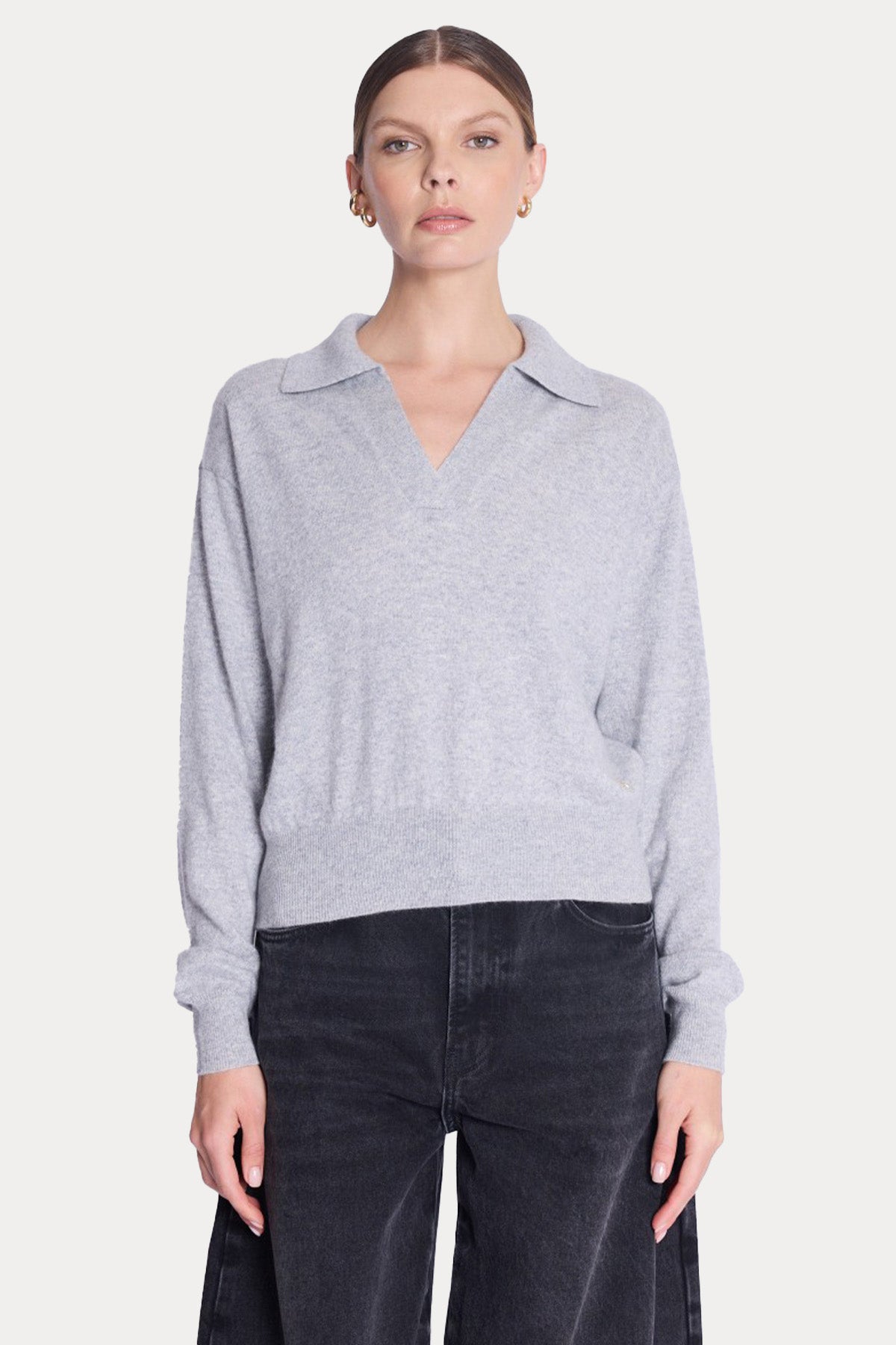 Berenice Amypolo İnce Örgü Polo Yaka Kaşmir Triko