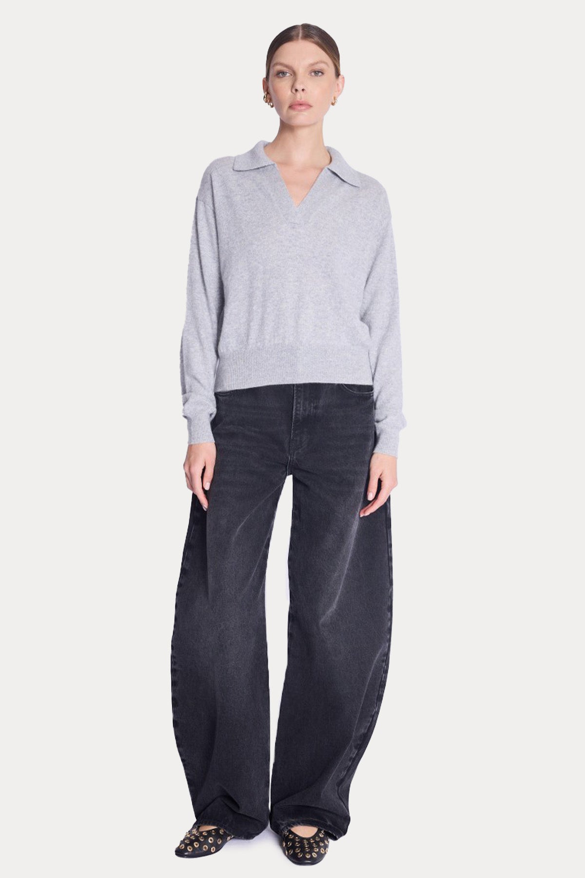 Berenice Amypolo İnce Örgü Polo Yaka Kaşmir Triko