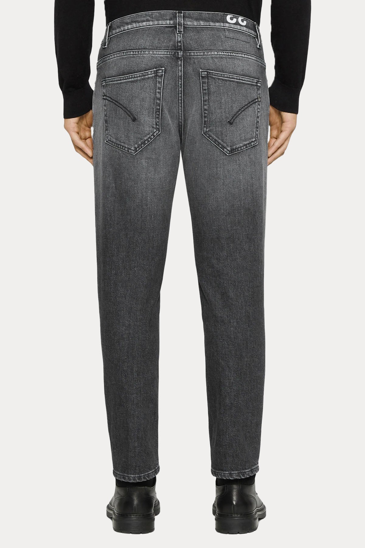 Dondup Brighton Carrot Fit Yıkamalı Jeans-Jeans-Libas