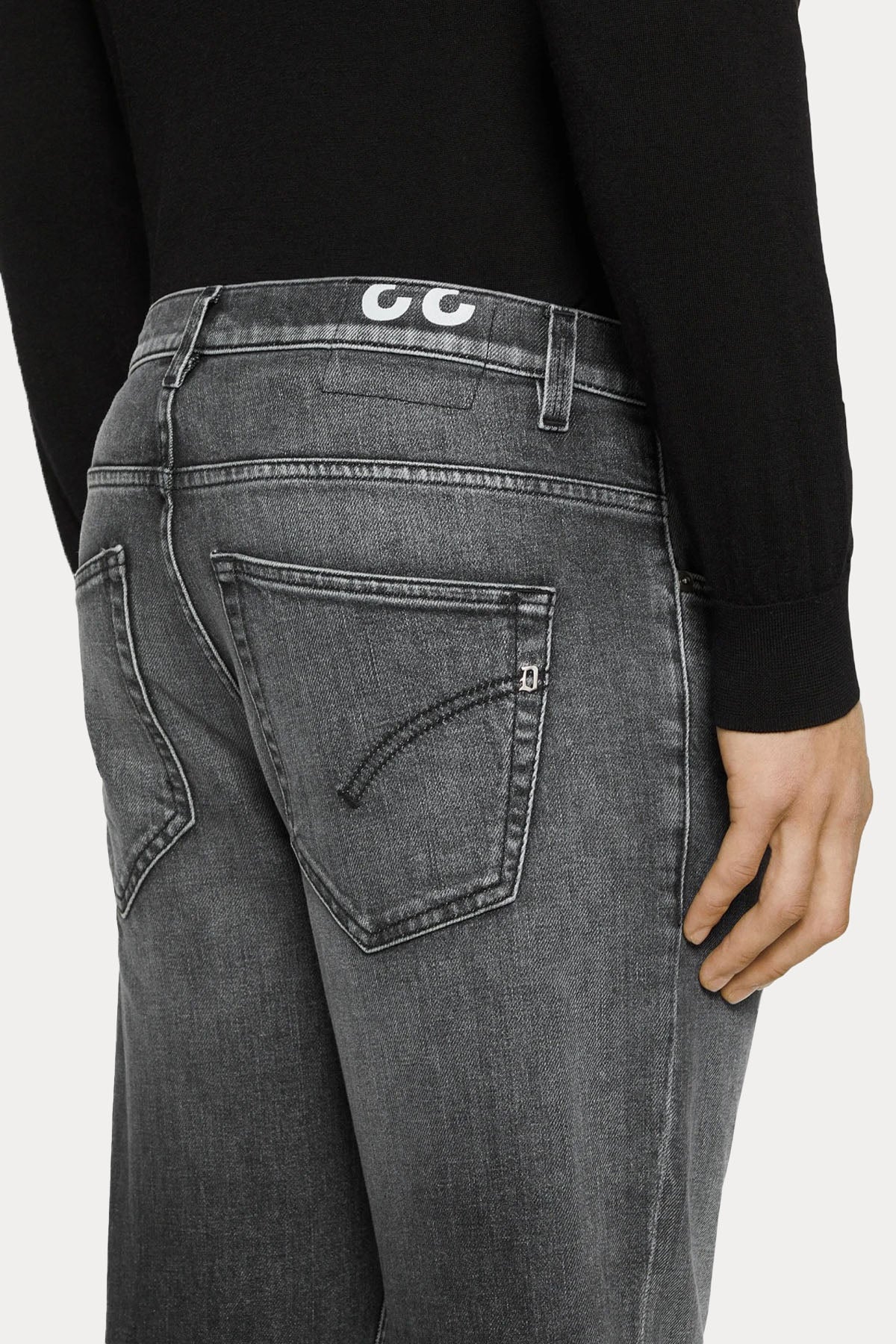 Dondup Brighton Carrot Fit Yıkamalı Jeans-Jeans-Libas