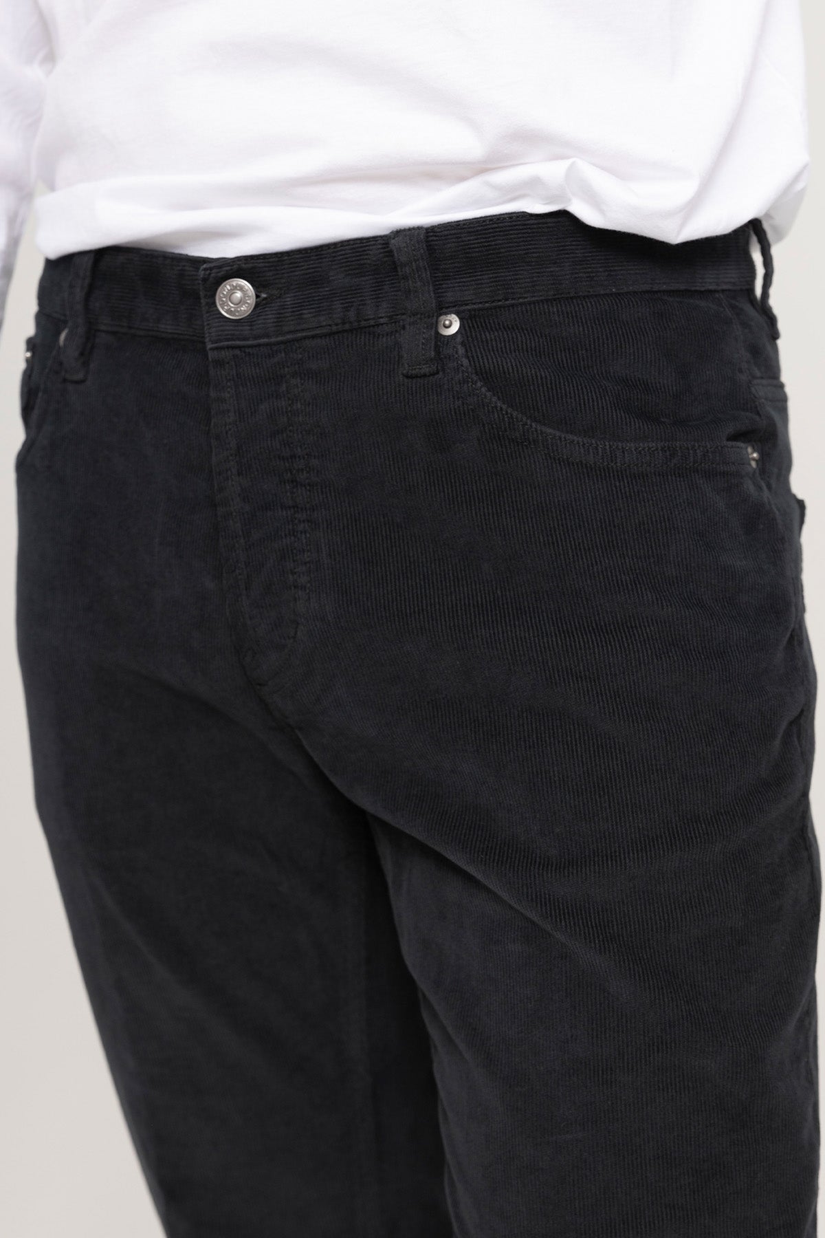 Dondup Brighton Carrot Fit Fitilli Kadife Pantolon-Pantolon-Libas